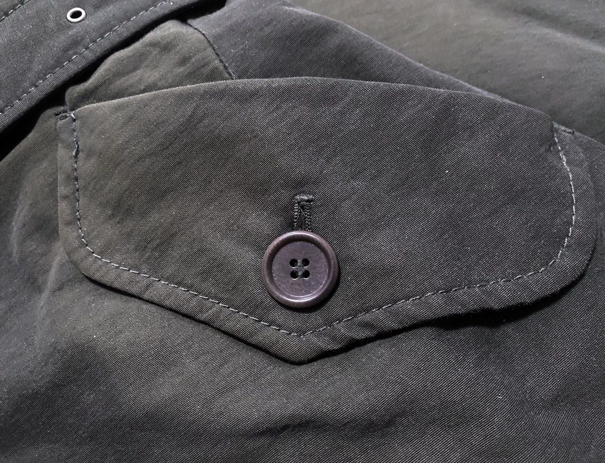 Aspesi Alberto Aspesi Thermore Insulated Khaki Green Trench Coat Size M / US 6-8 / IT 42-44 - 11 Thumbnail