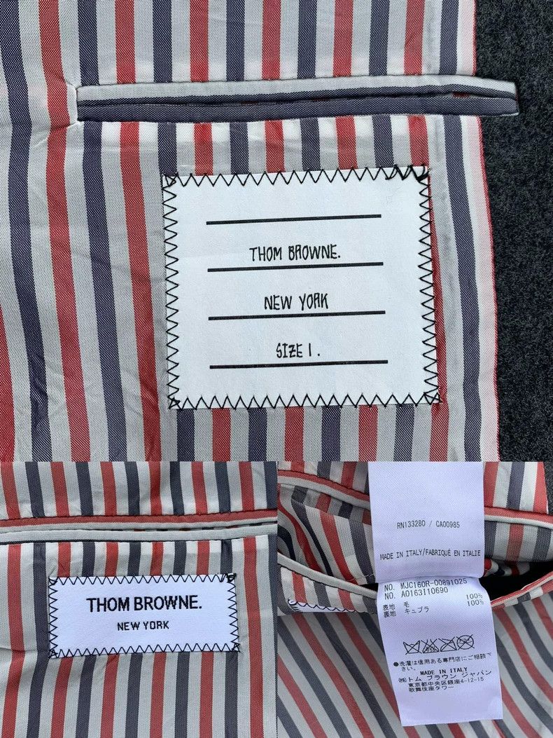 Thom Browne Thom Browne Destroy a wool suit Size US S / EU 44-46 / 1 - 8 Thumbnail