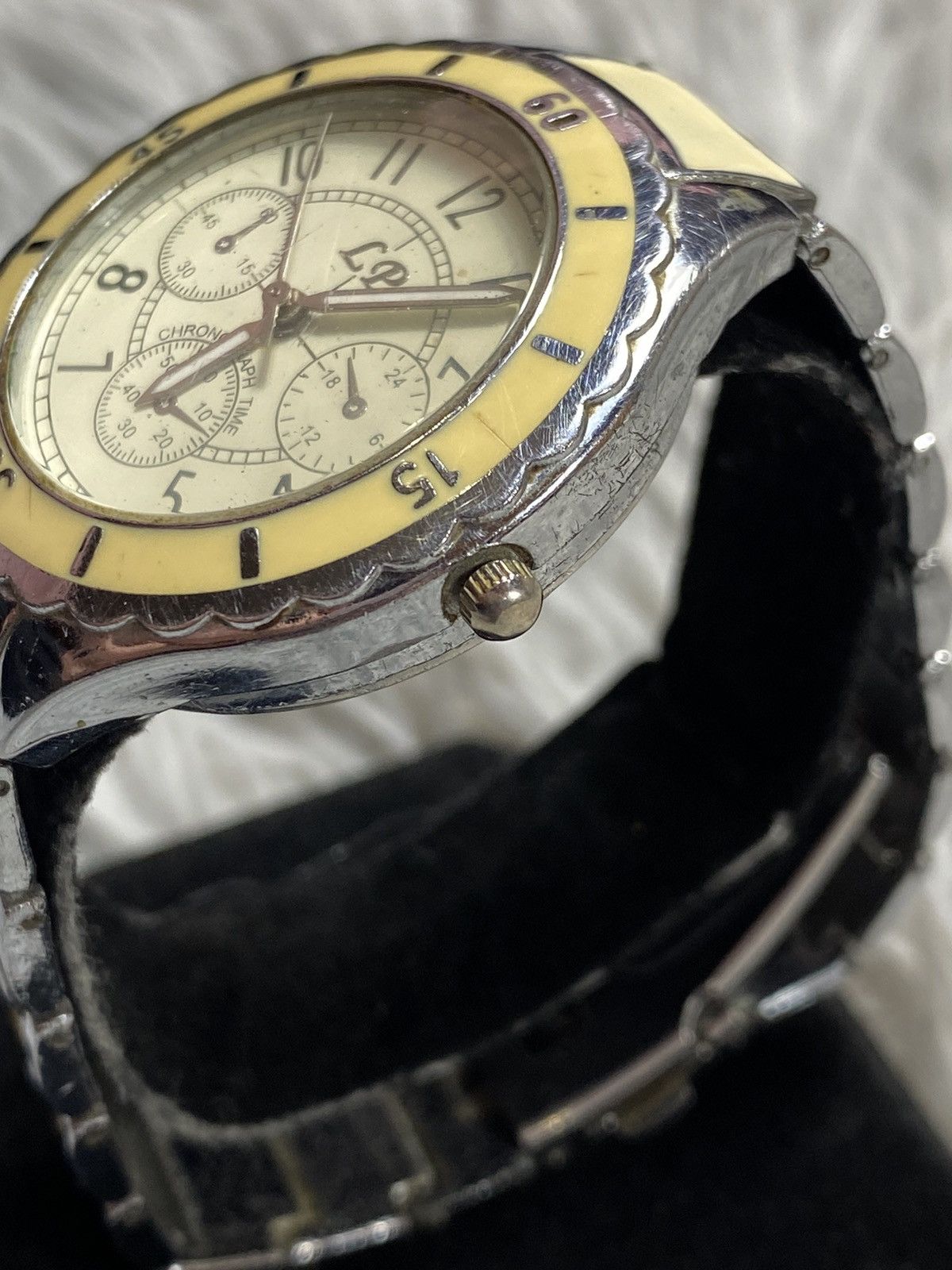 Japanese Brand LP Quartz Watch – Vintage Racing Style Size ONE SIZE - 3 Thumbnail