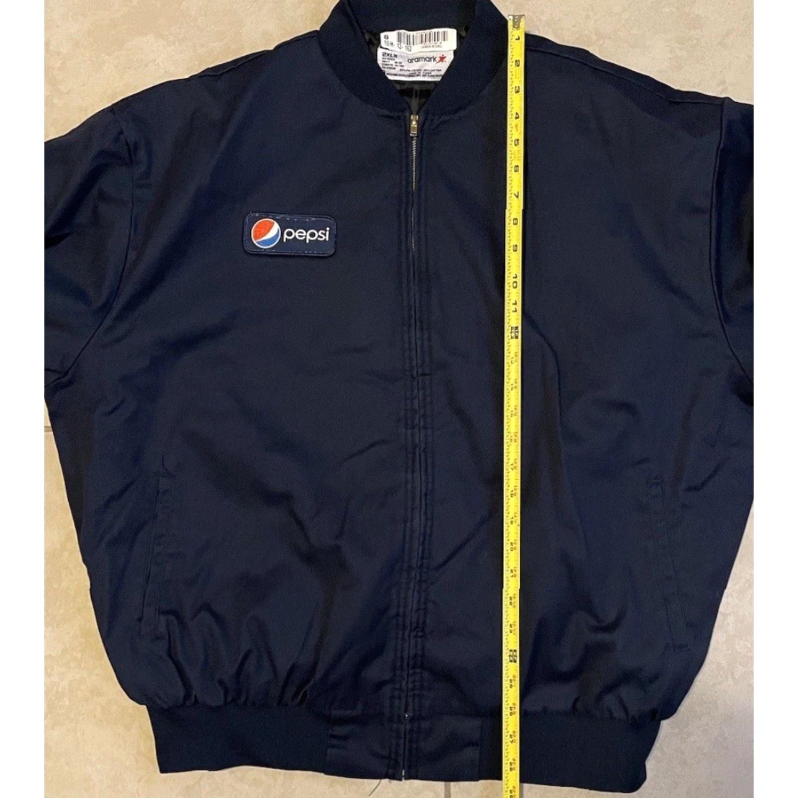 Vintage VINTAGE Pepsi Soda Promo Jacket XXL Blue Bomber Jacket Mens 90s Grunge Coca Cola Drink Logo Retro Rockabilly Trucker USA Stadium Style Size US XXL / EU 58 / 5 - 7 Thumbnail