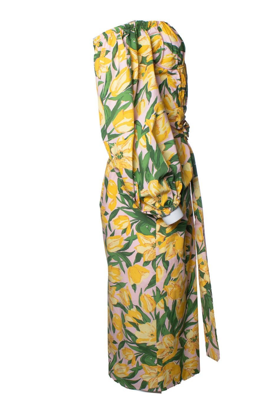 Carolina Herrera Carolina Herrera, floral belted midi dress Size S / US 4 / IT 40 - 3 Thumbnail