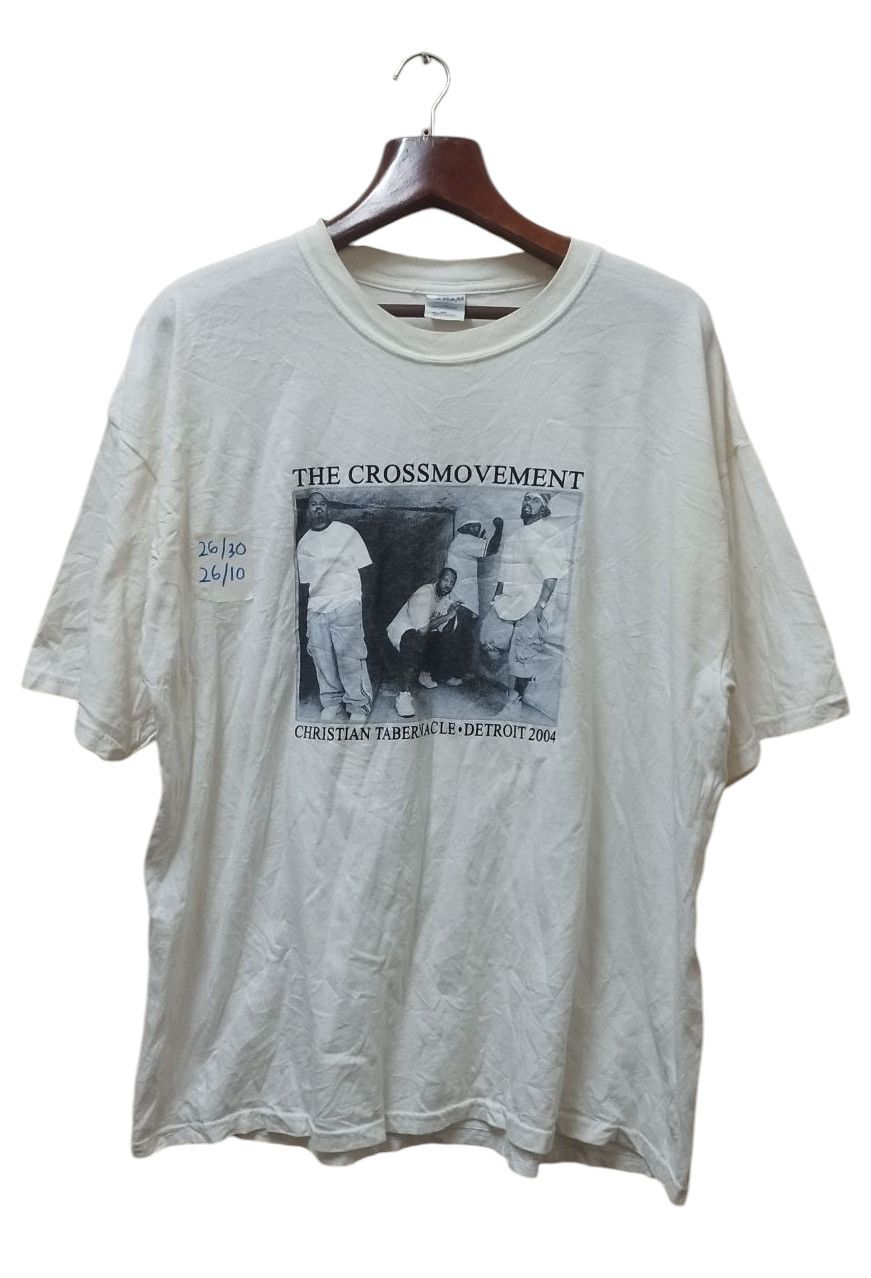 Band Tees × Vintage Vtg The Cross Movement Band Alternative Hip Hop T-shirt Size US XXL / EU 58 / 5 - 1 Thumbnail