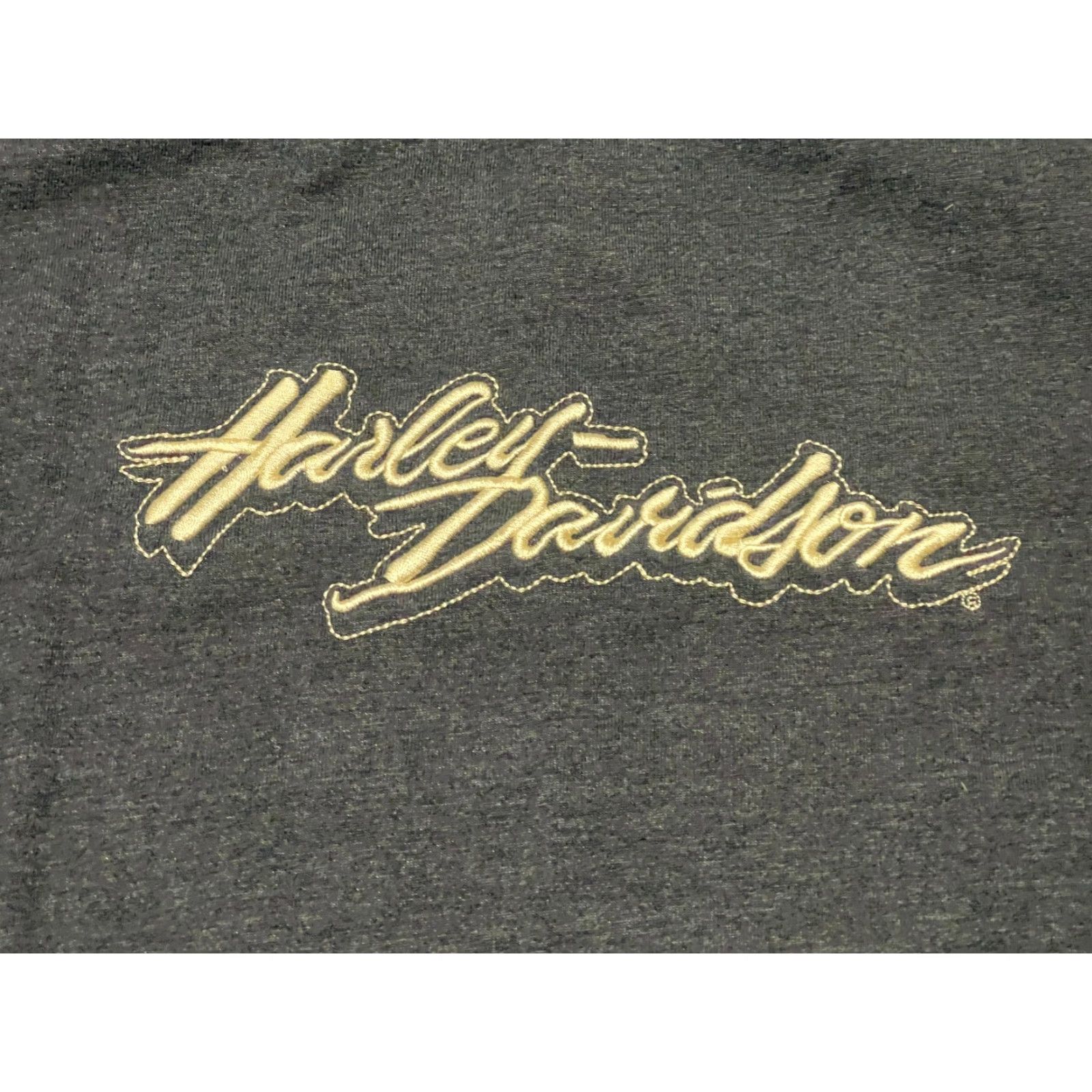 Harley Davidson Harley-Davidson Shirt Men's 2XL Gray Shoulder Patches Size US XXL / EU 58 / 5 - 6 Thumbnail
