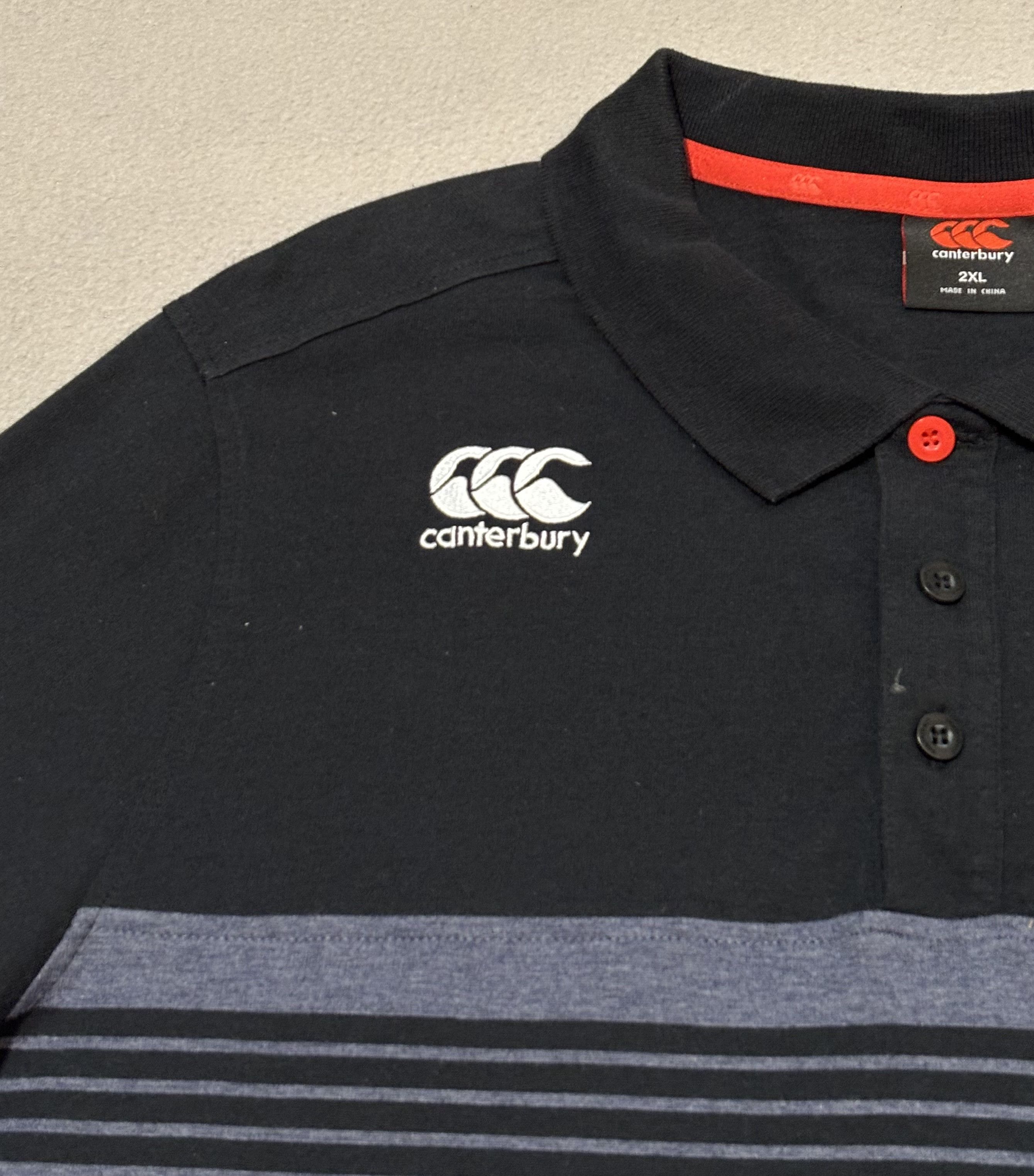 Canterbury of New Zealand England Rugby Canterbury o2 Polo size 2XL fit XL Size US XL / EU 56 / 4 - 7 Thumbnail