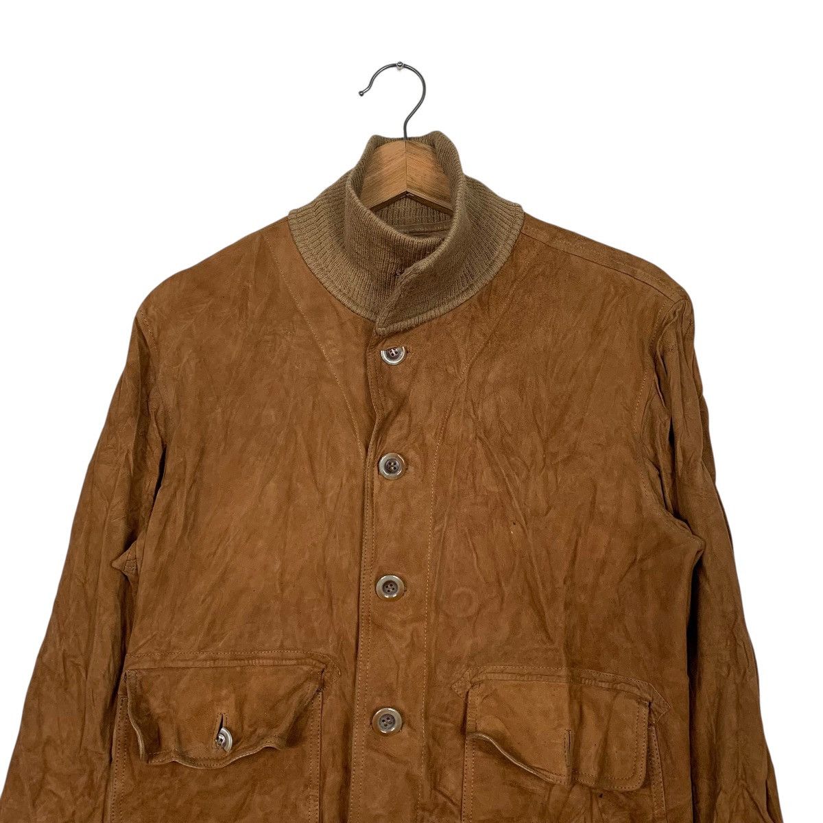 Japanese Brand Japanese Brand Reversible Leather Bomber Jacket Size S / US 4 / IT 40 - 2 Thumbnail