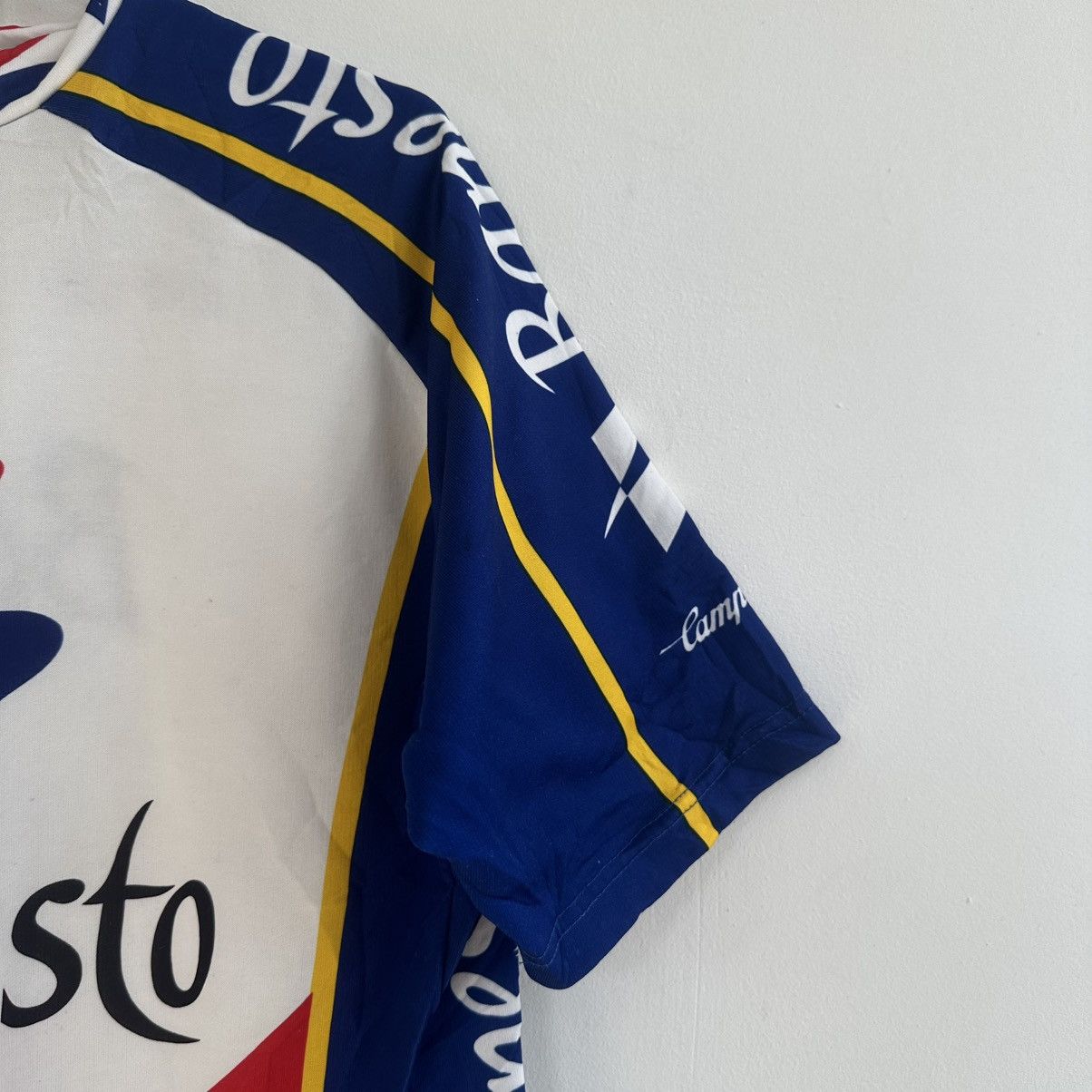 Bicycle Banesto Compagnolo Vintage Cycling Jersey Size US XL / EU 56 / 4 - 10 Thumbnail