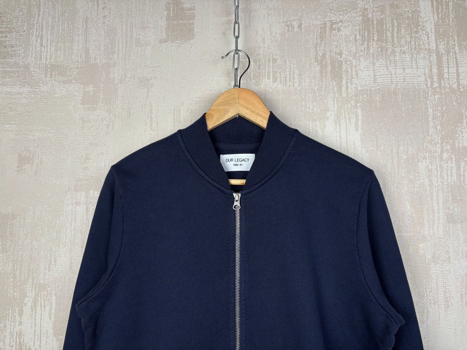 Our Legacy Our Legacy Cotton Light Bomber Men's Size 48 (M) Navy Blue Size US M / EU 48-50 / 2 - 3 Thumbnail