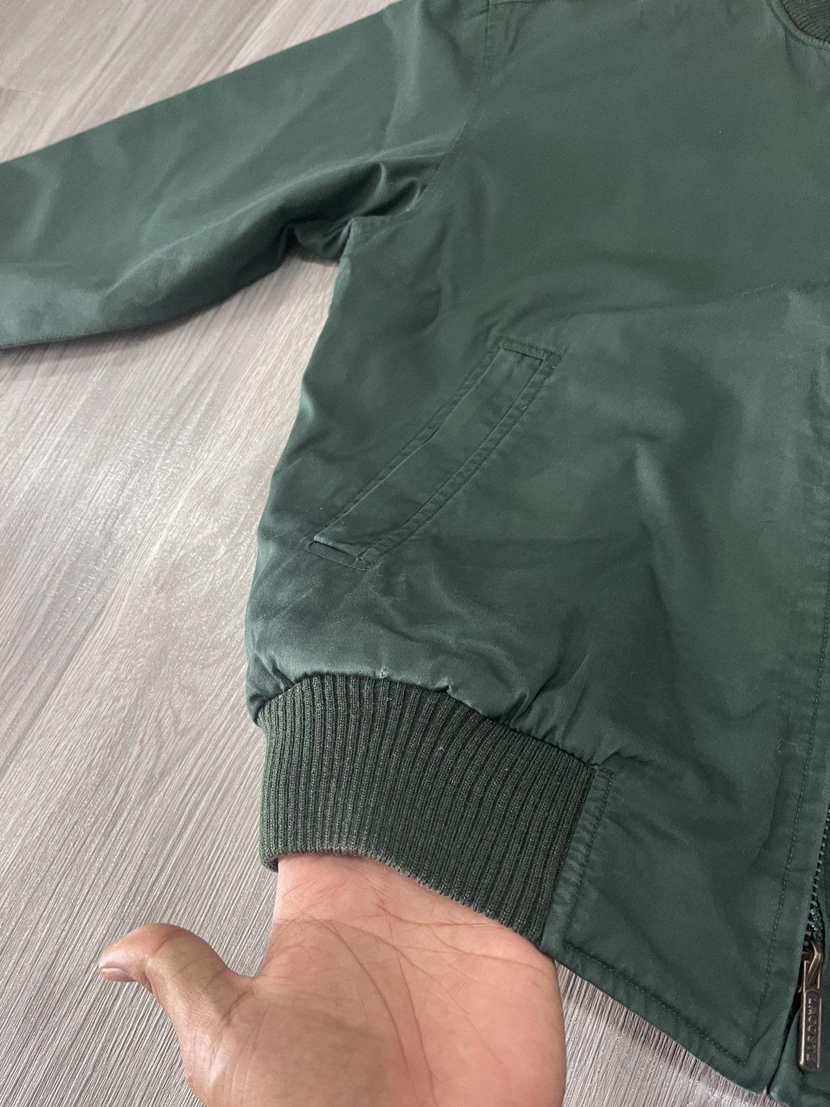 Lacoste × Vintage Vintage Lacoste Reversible Bomber Jacket Size US L / EU 52-54 / 3 - 14 Thumbnail