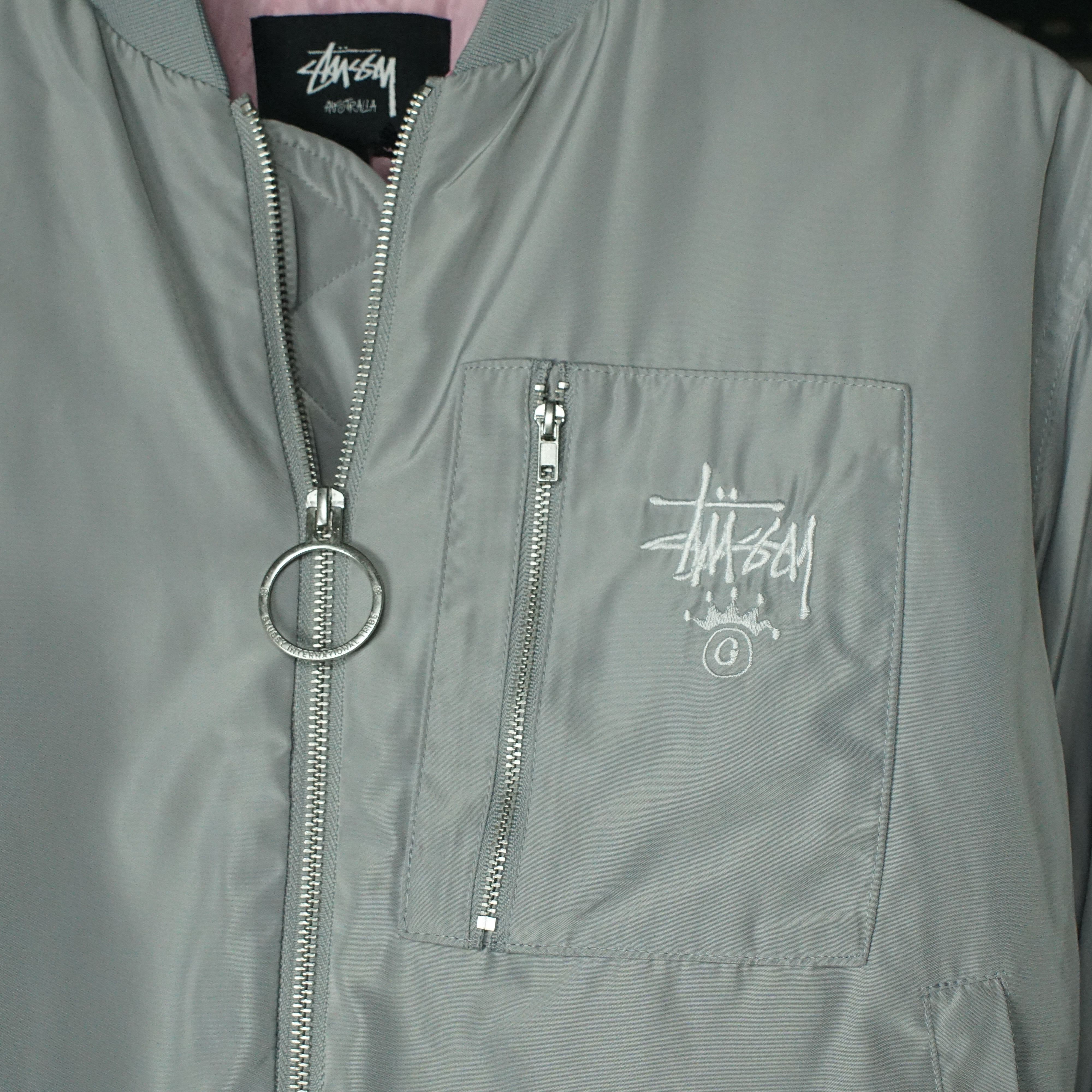 Stussy Rare Stussy Bomber Jacket Size M / US 6-8 / IT 42-44 - 4 Thumbnail