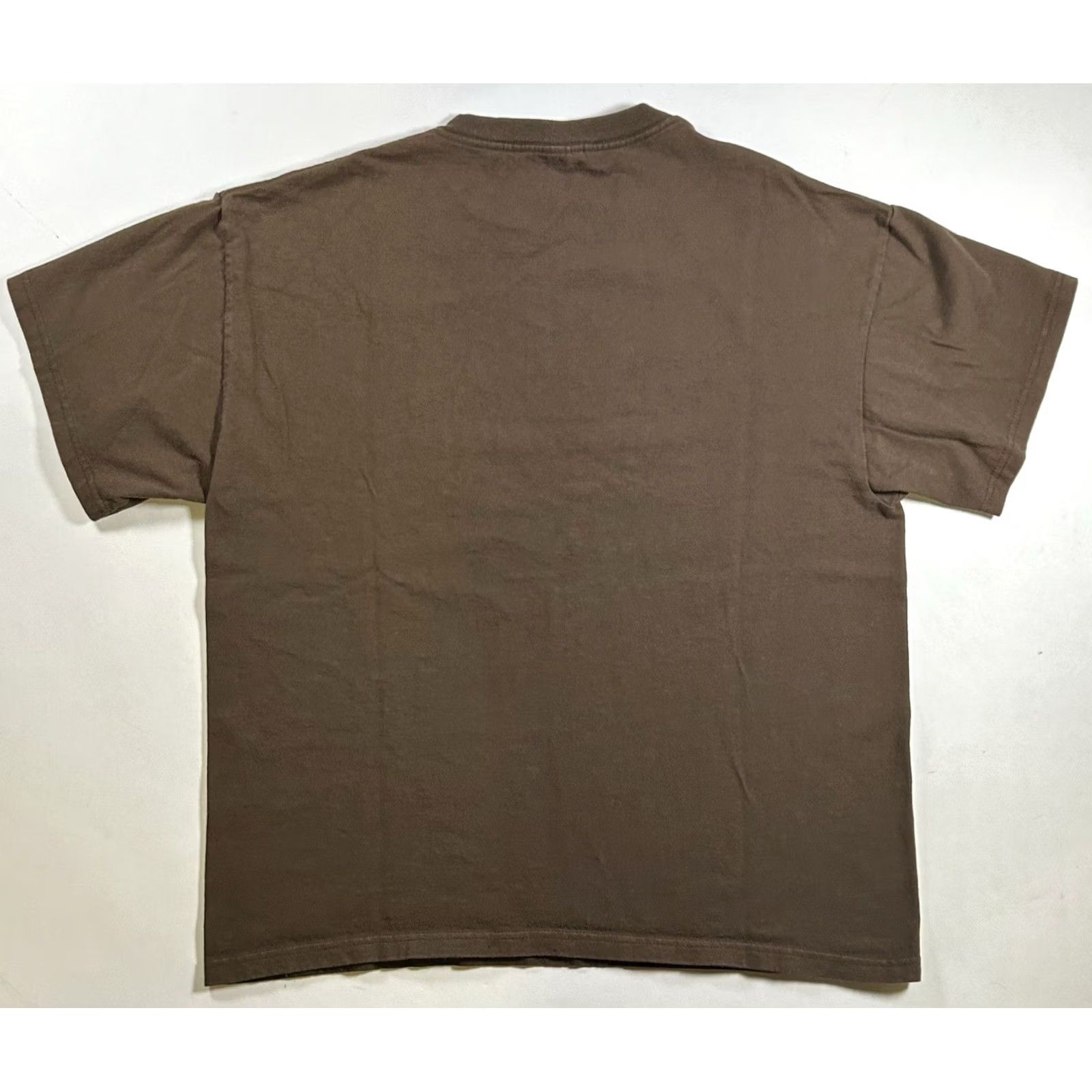 Delta Brown Fun Guy Graphic Shirt Short Sleeve Delta Pro Weight Large Mens 00s Y2k Size US L / EU 52-54 / 3 - 7 Thumbnail