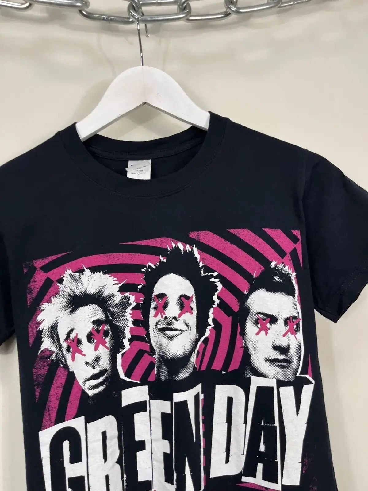 Band Tees × Vintage Vintage Green Day 2012 Promo Tour Rare Black Band Tee Size US S / EU 44-46 / 1 - 3 Thumbnail