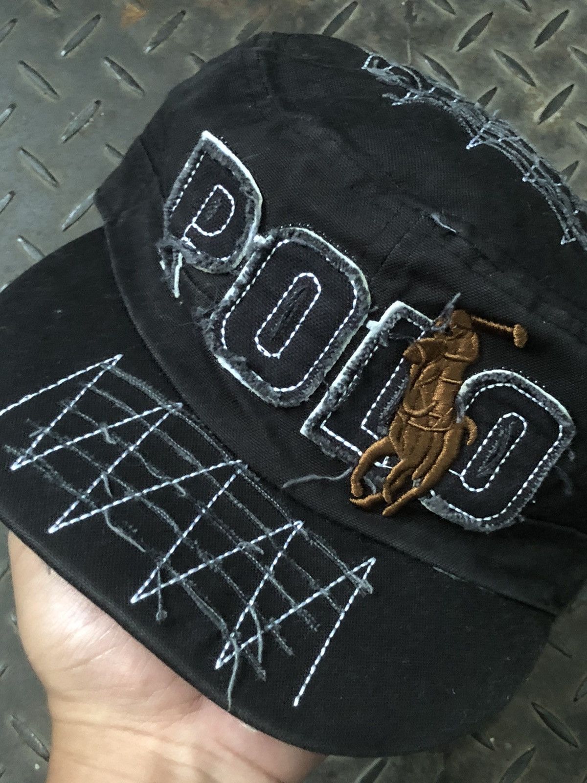 Polo Ralph Lauren Vintage Polo Ralph Lauren Commando Hat Size ONE SIZE - 2 Thumbnail