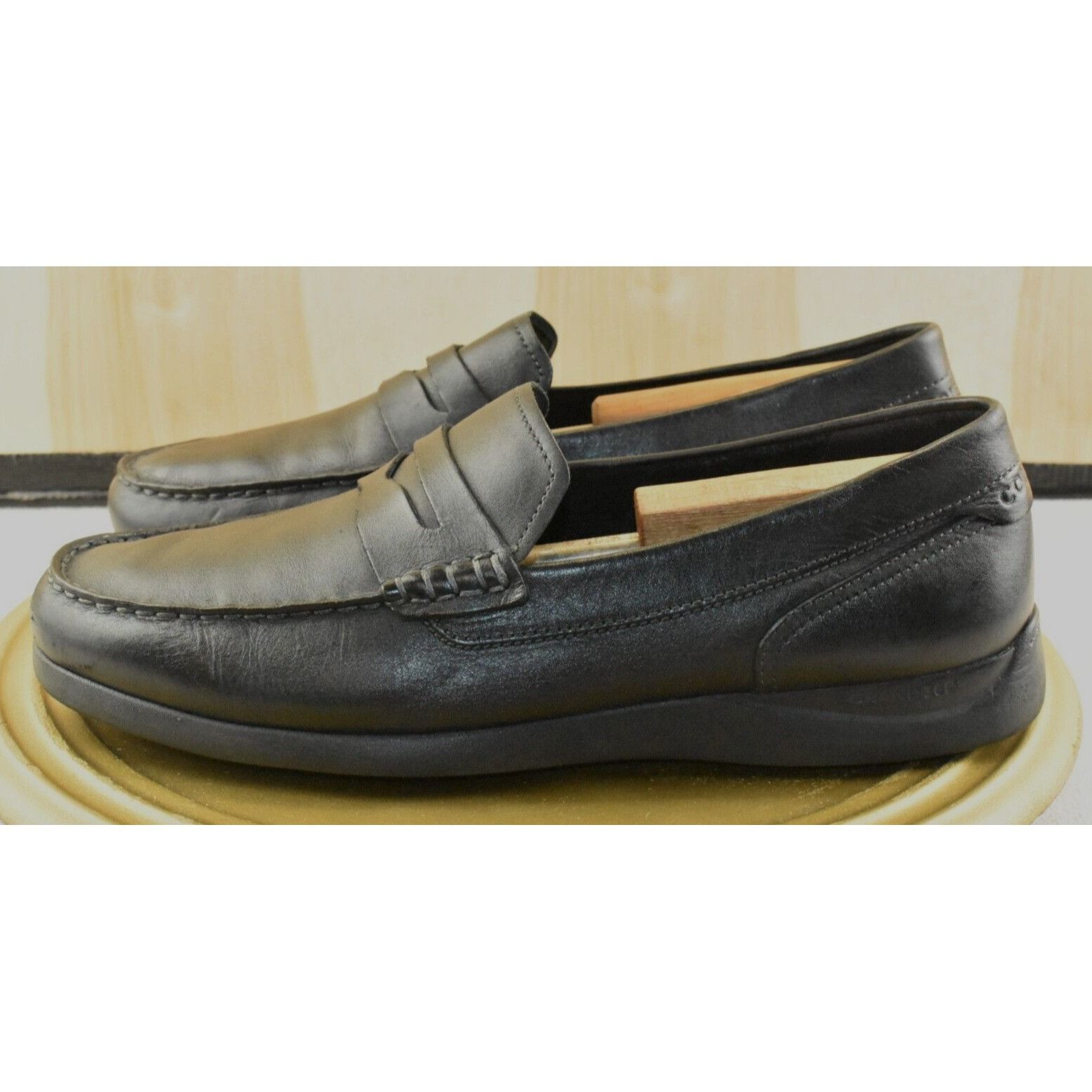 Cole Haan Cole Haan Grand Atlantic Men's Shoes Size 9.5 Black Penny Lo Size US 9.5 / EU 42-43 - 5 Thumbnail