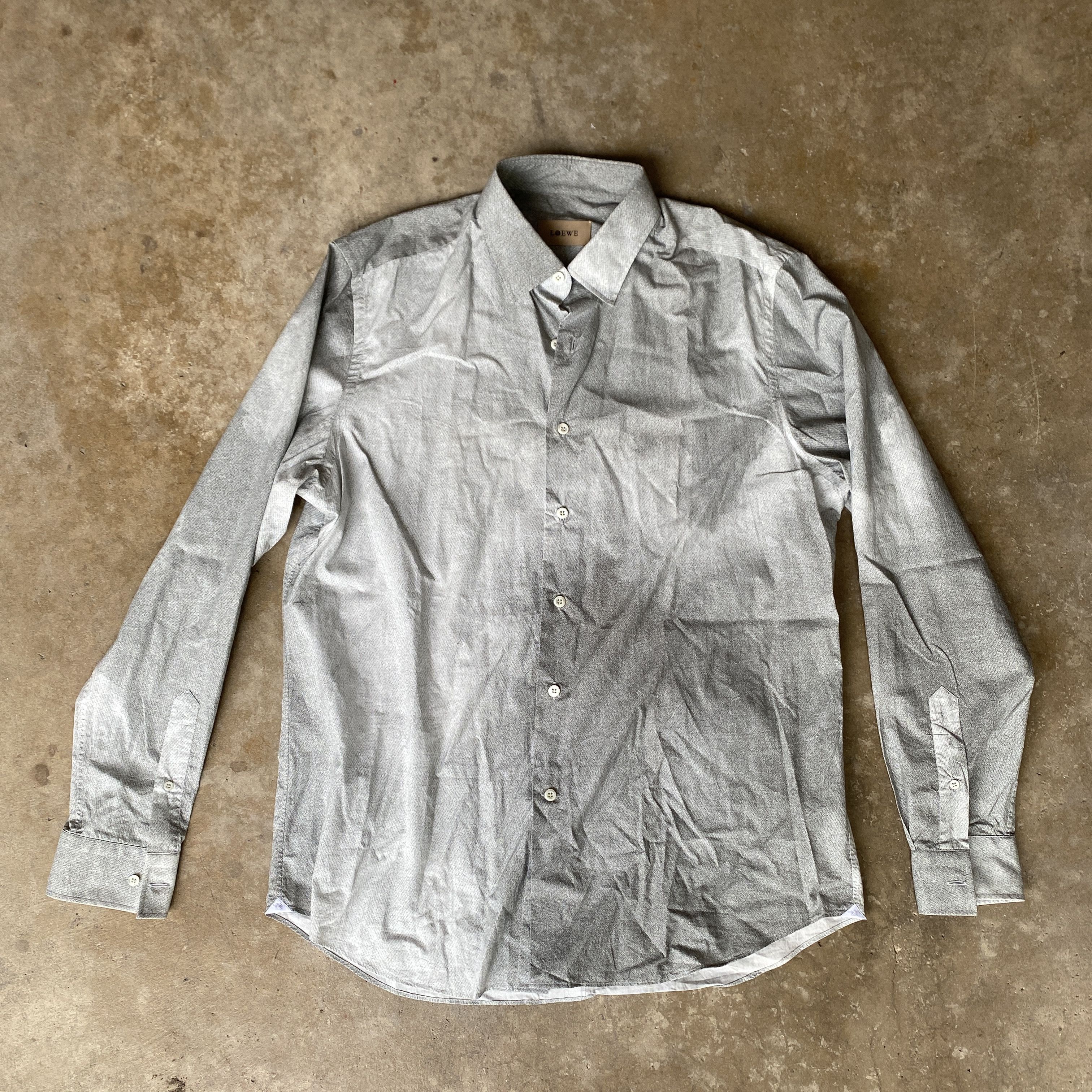 Loewe Cloud Print Dress Shirt