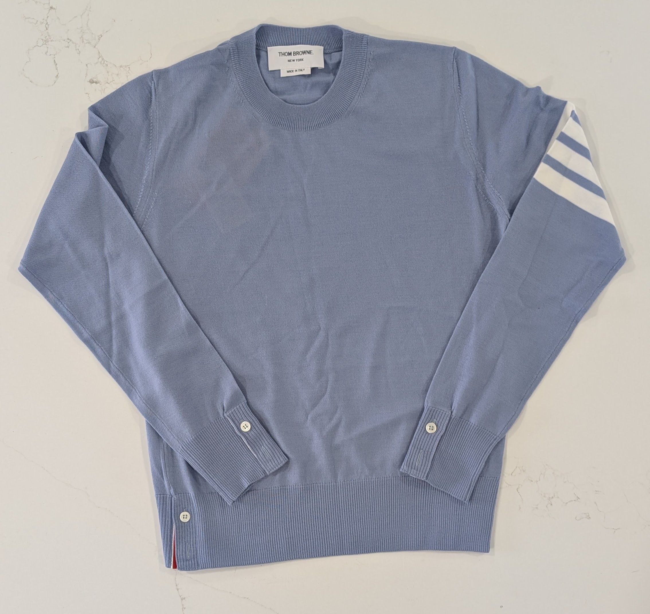 Thom Browne Thom Browne Women's Relaxed Fit 4-Bar Merino Wool Sweater Size XS / US 0-2 / IT 36-38 - 1 Thumbnail