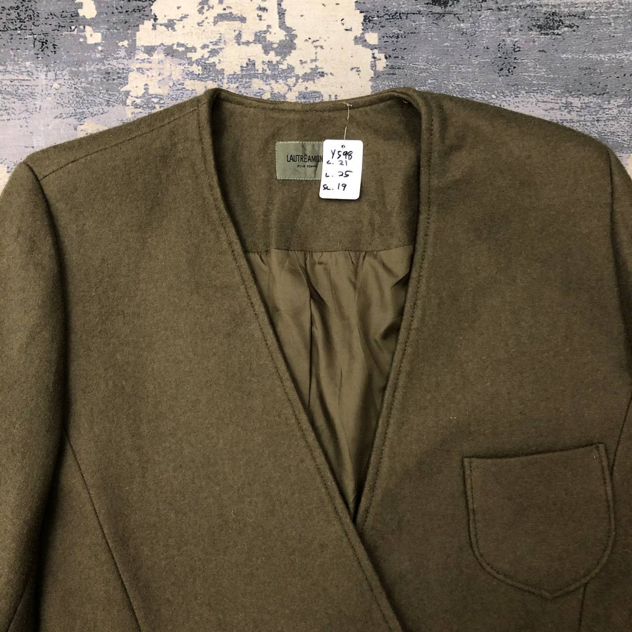 Designer × Vintage Y598 LAUTREAMONT POUR FEMME BLAZERS Size L / US 10 / IT 46 - 4 Thumbnail