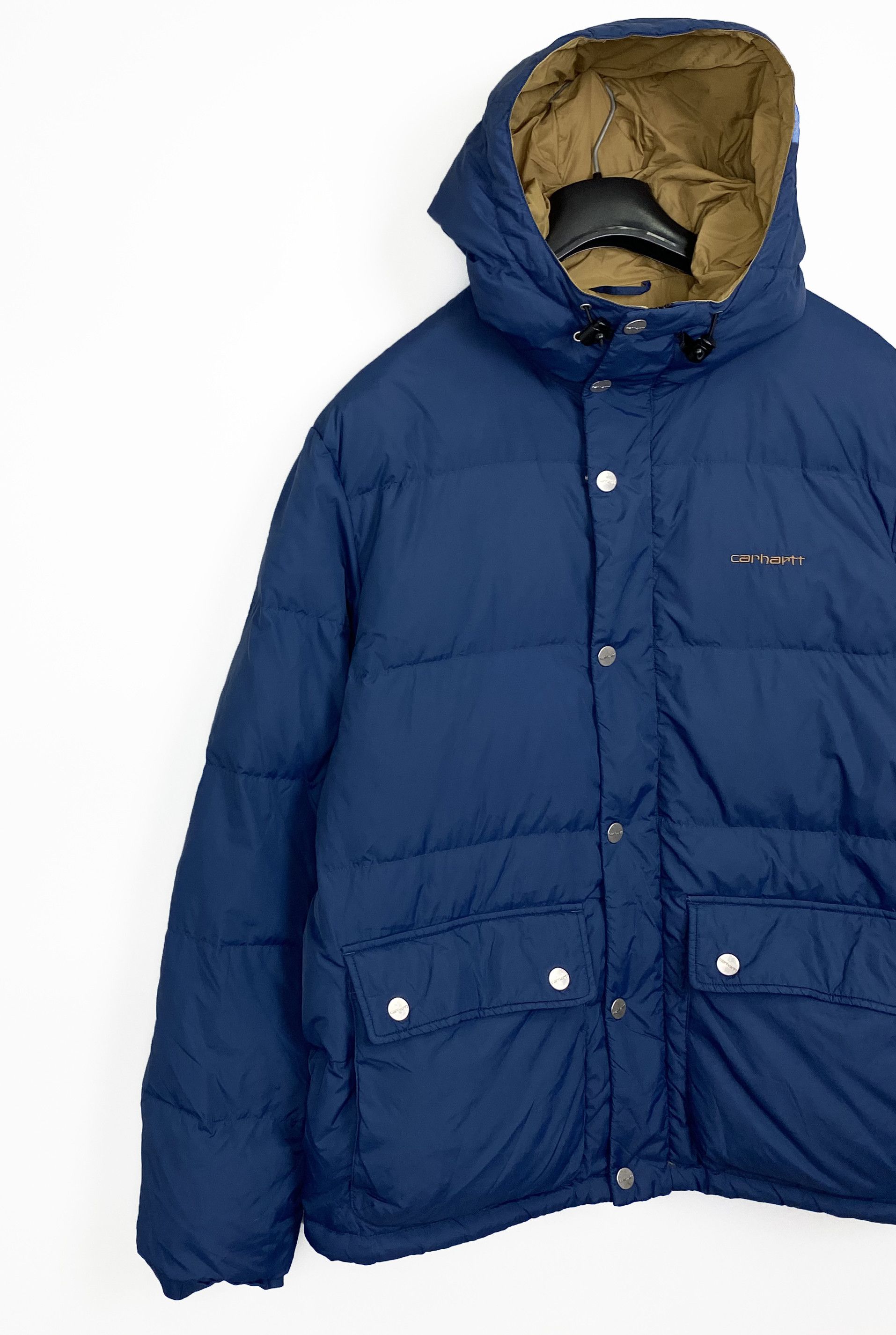 Carhartt Raleigh Puffer Down Blue Jacket