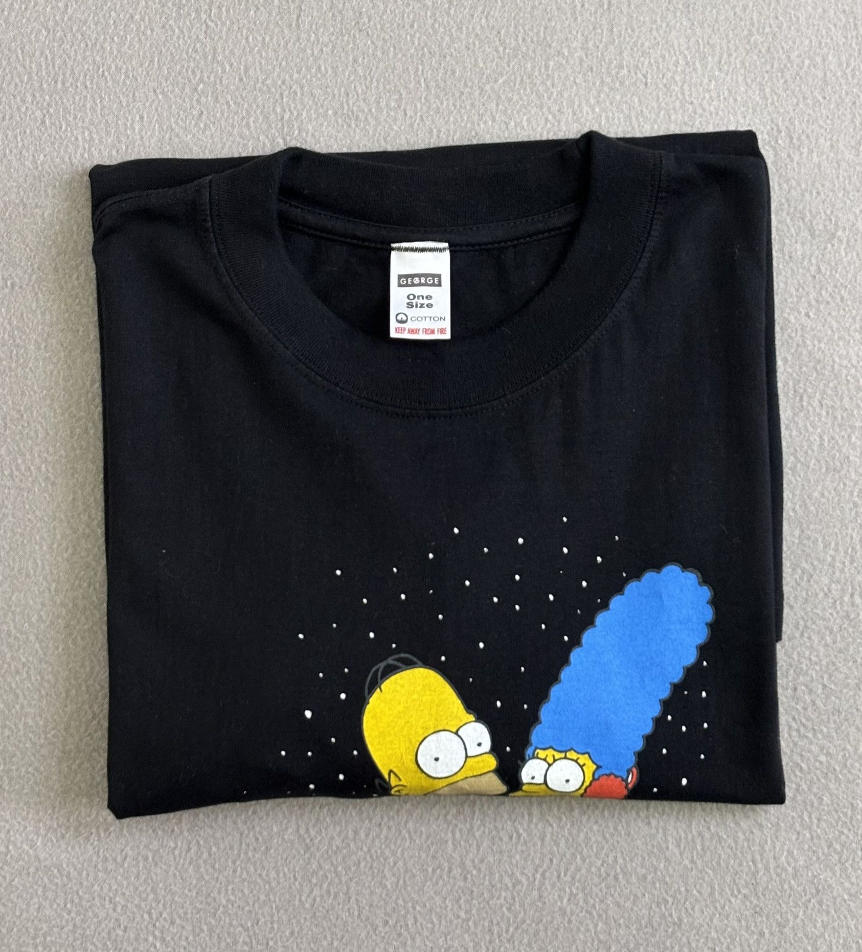 The Simpsons × Vintage T-shirt The Simpsons Christmas 1997 George Size XL Size US XL / EU 56 / 4 - 14 Thumbnail