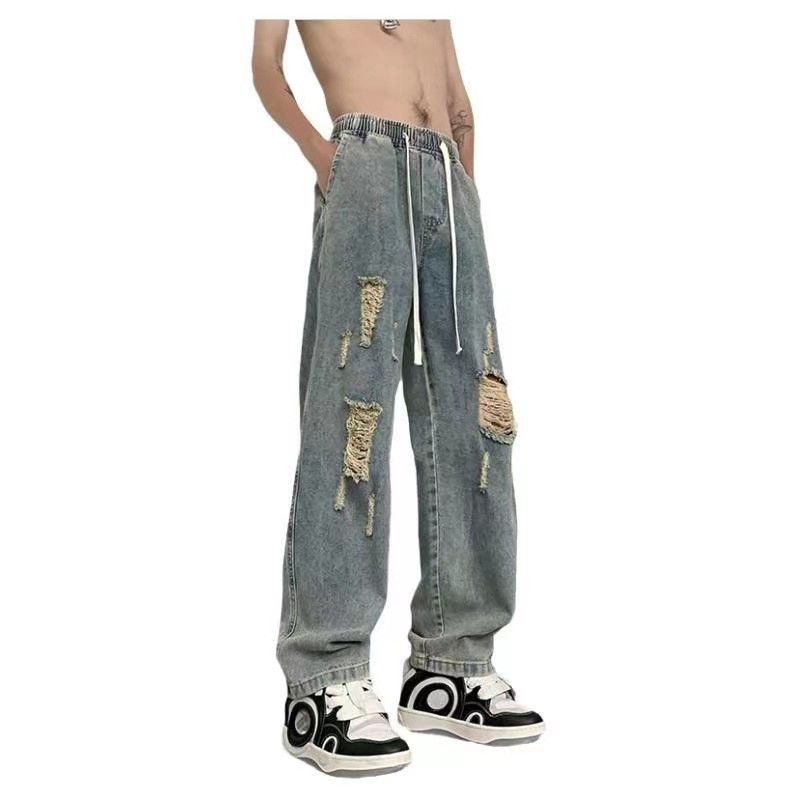Japanese Brand × Vintage High Street Vintage Ripped Loose Jeans Size US 32 / EU 48 - 3 Thumbnail