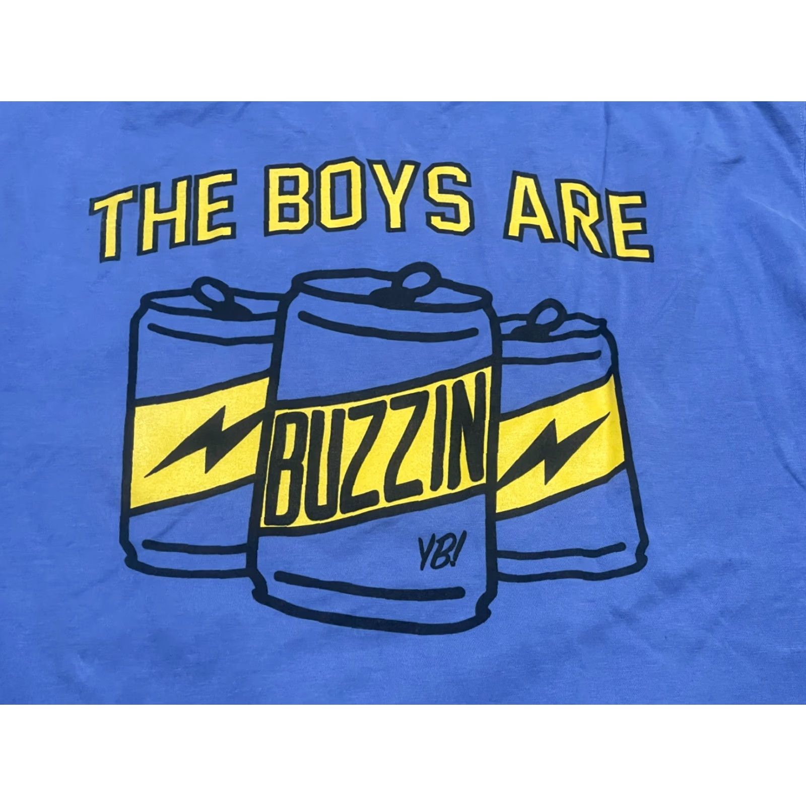 Comfort Colors Comfort Colors Shirt Men L Blue Short Sleeve Crew Neck Buzzed Size US L / EU 52-54 / 3 - 6 Thumbnail