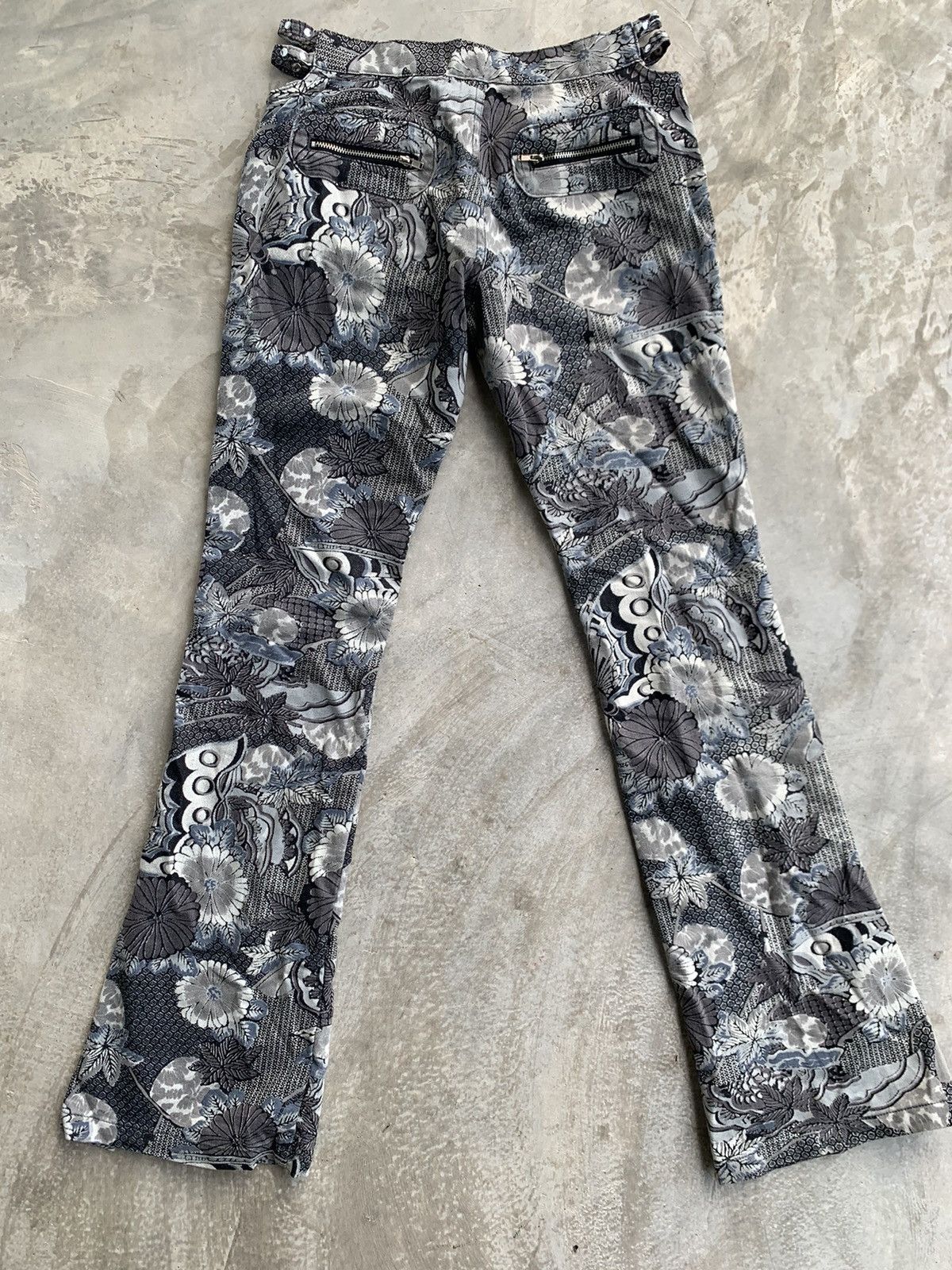 Hysteric Glamour × Japanese Brand × Vintage Women Denim Flower Full Print By Designer Size 28" / US 6 / IT 42 - 16 Thumbnail