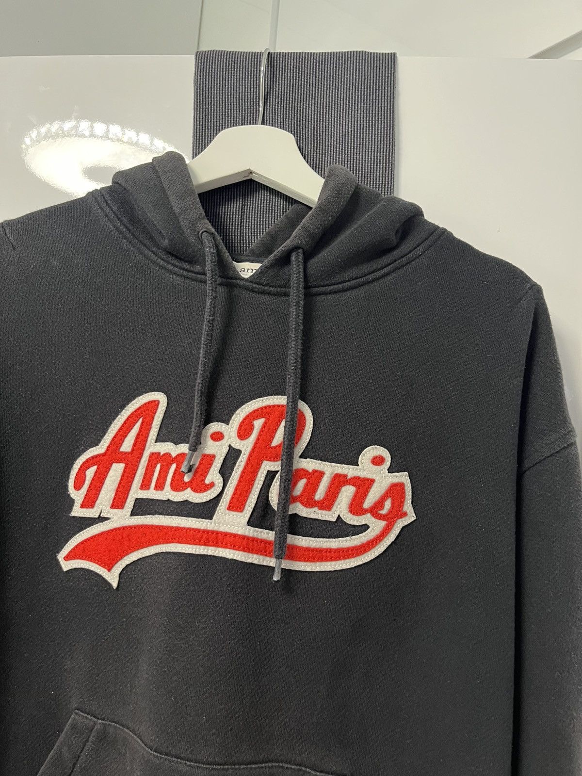 AMI Hoodie ami paris logo Size L / US 10 / IT 46 - 3 Thumbnail