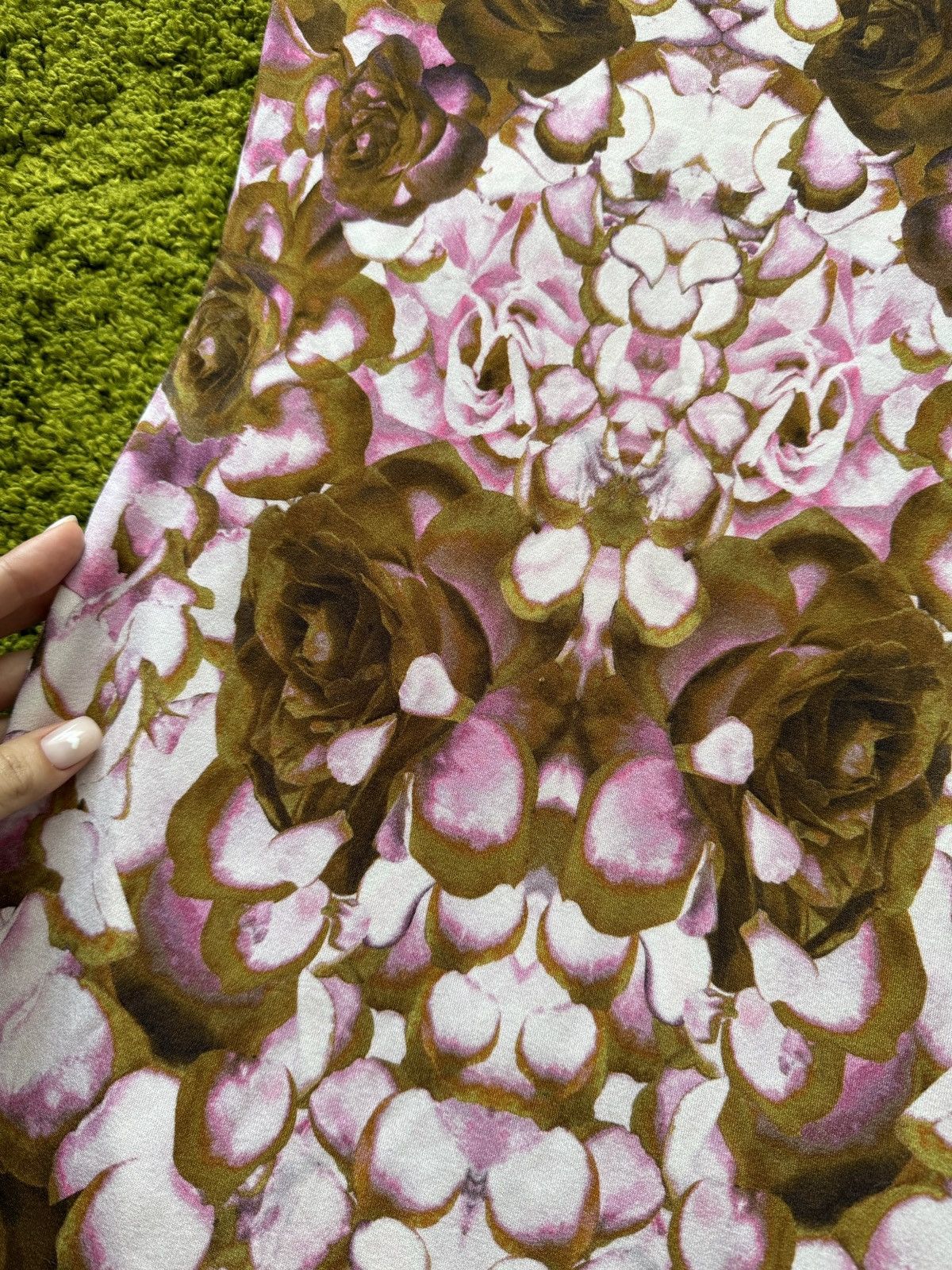 Alexander McQueen × Designer Alexander McQueen avant garde floral pattern dress Size S / US 4 / IT 40 - 5 Thumbnail