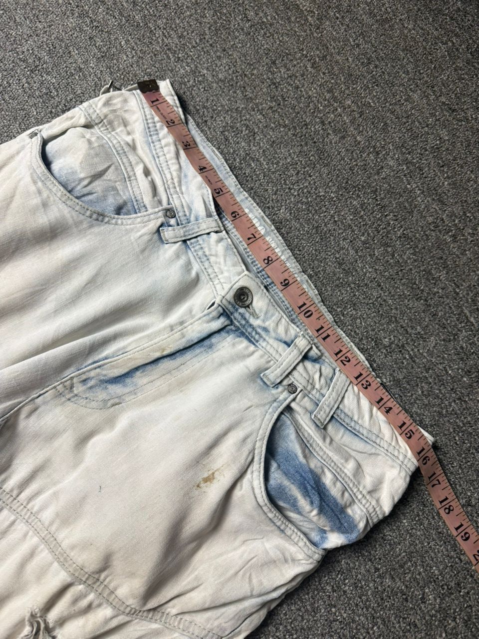 Japanese Brand Fieldcore Aerolight Stretch Jeans with Patches (172) Size US 32 / EU 48 - 11 Thumbnail