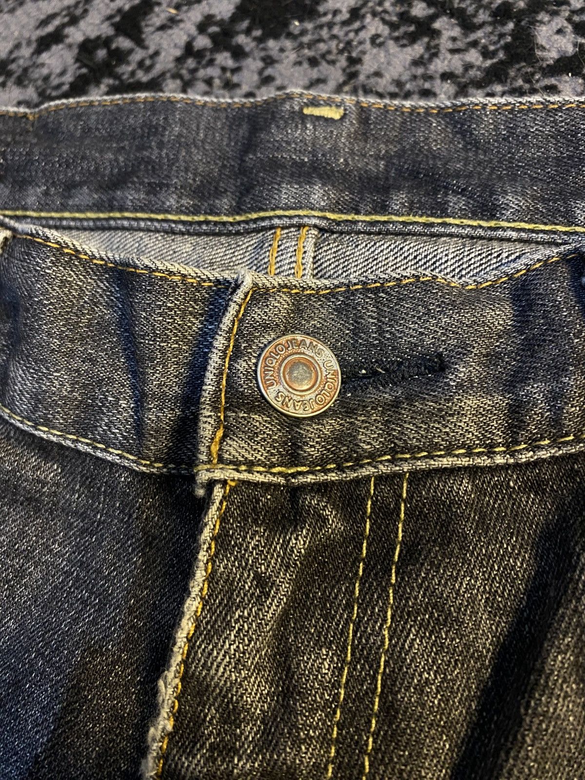 Kapital Vtg Rusty Uniqlo UJ S-002 Mud Wash Regular Jeans 🔥 Size US 32 / EU 48 - 5 Thumbnail