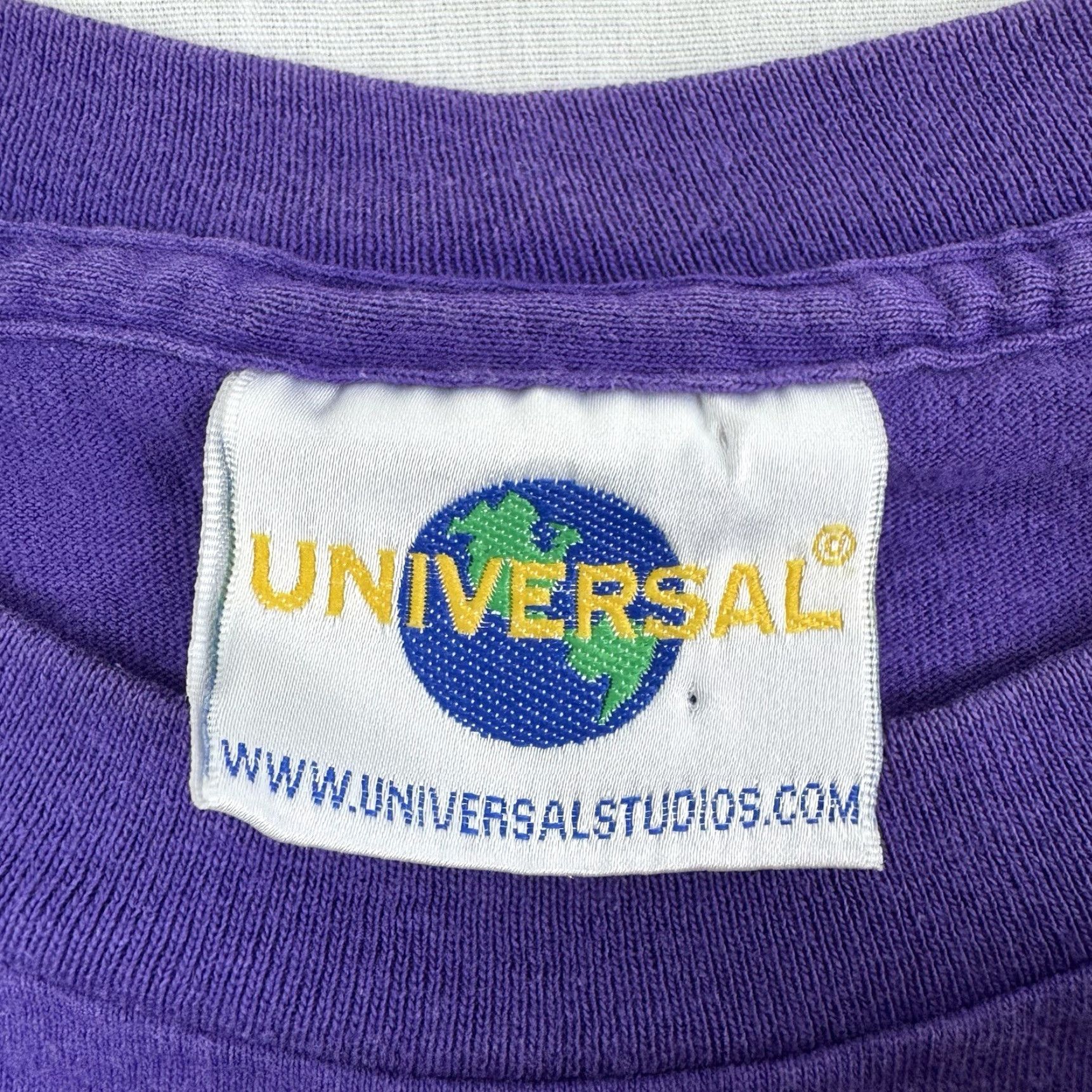 Vintage Vintage Universal Studios T Shirt Adult Medium Purple Theme Park Logo 90s Size US M / EU 48-50 / 2 - 3 Thumbnail
