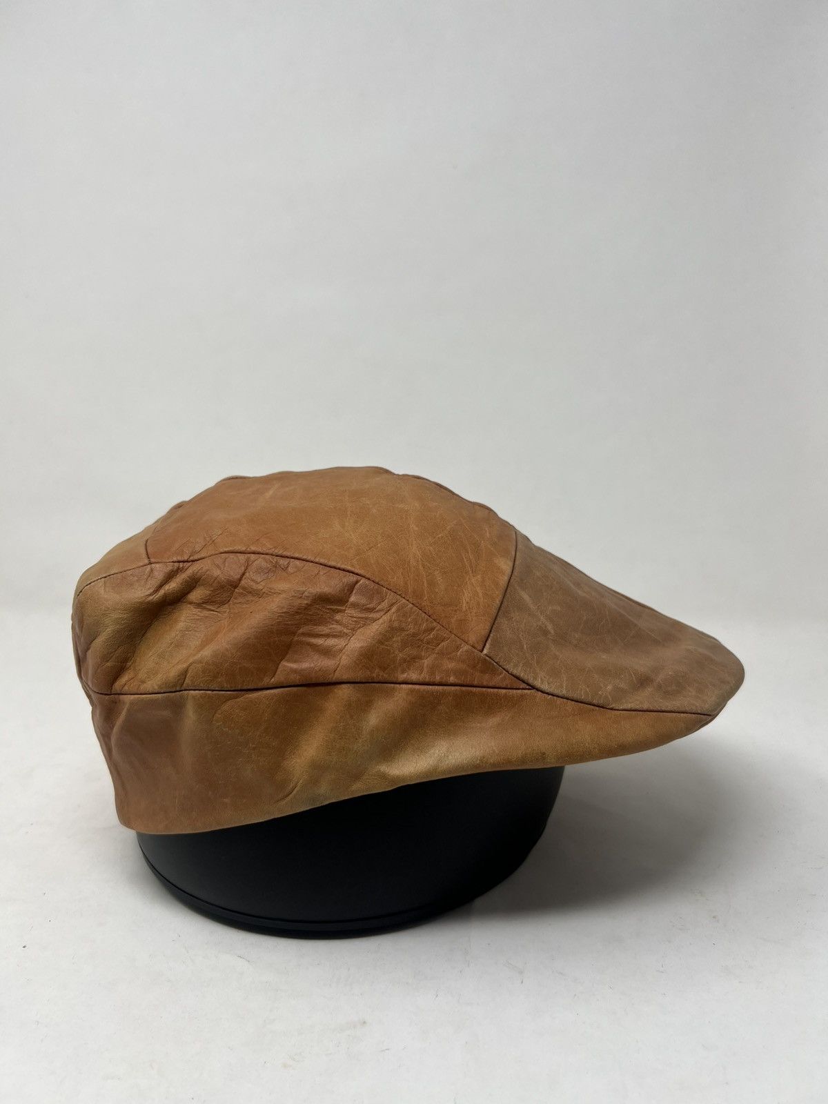 CA4LA CA4LA Leather Baretta Flat Hat Size 26 - 4 Thumbnail