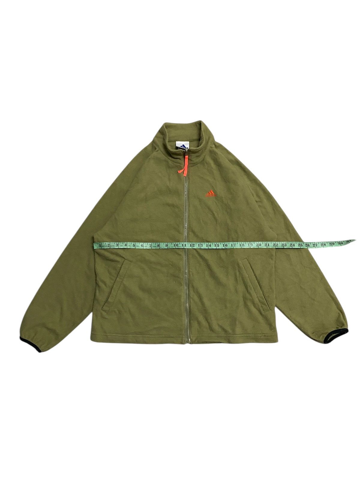 Adidas × Vintage Vintage Adidas Fleece Zipper Jacket Size US S / EU 44-46 / 1 - 8 Thumbnail