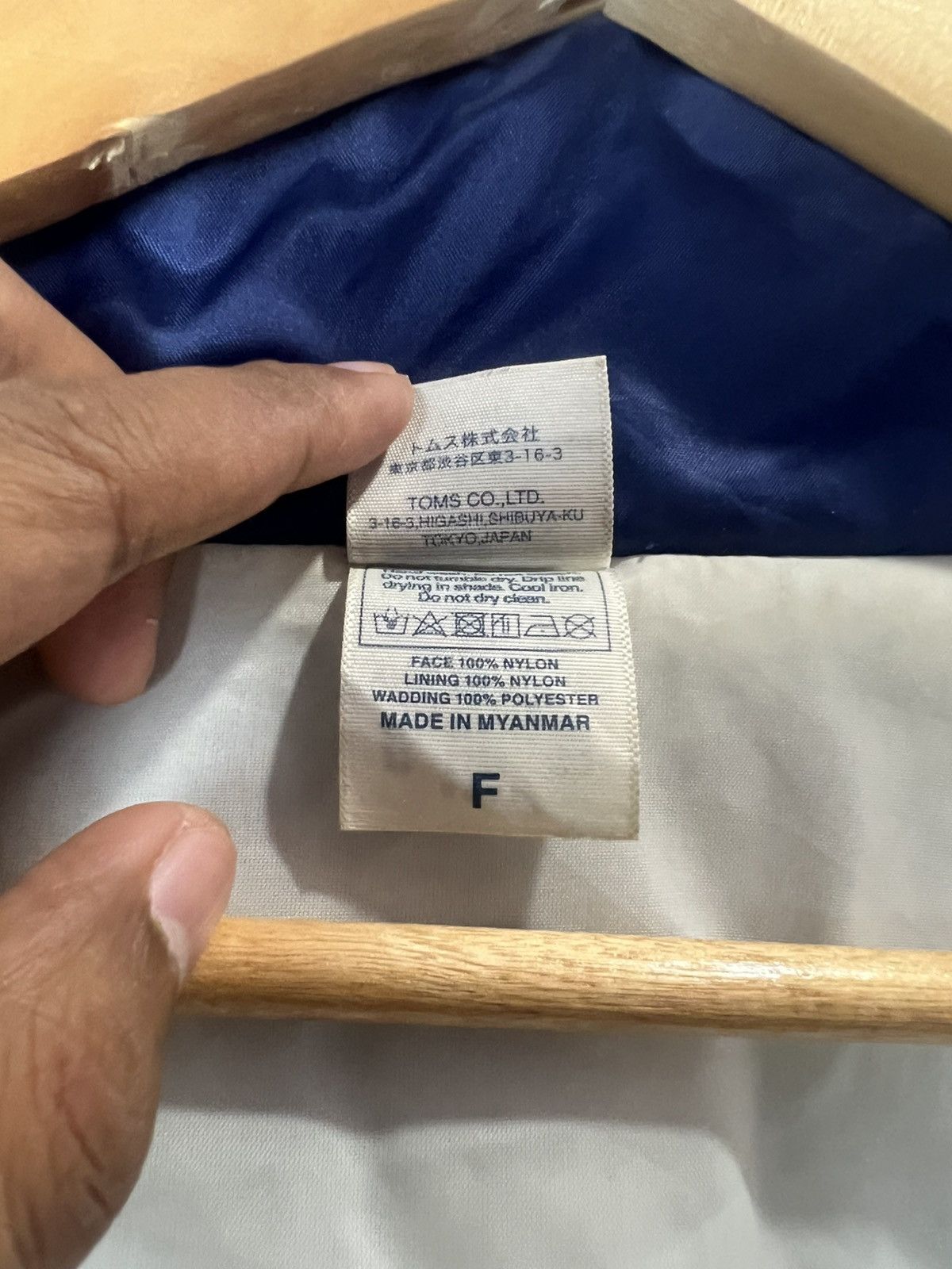 Vintage Vintage NGK Blue Nylon Jacket Size US L / EU 52-54 / 3 - 10 Thumbnail
