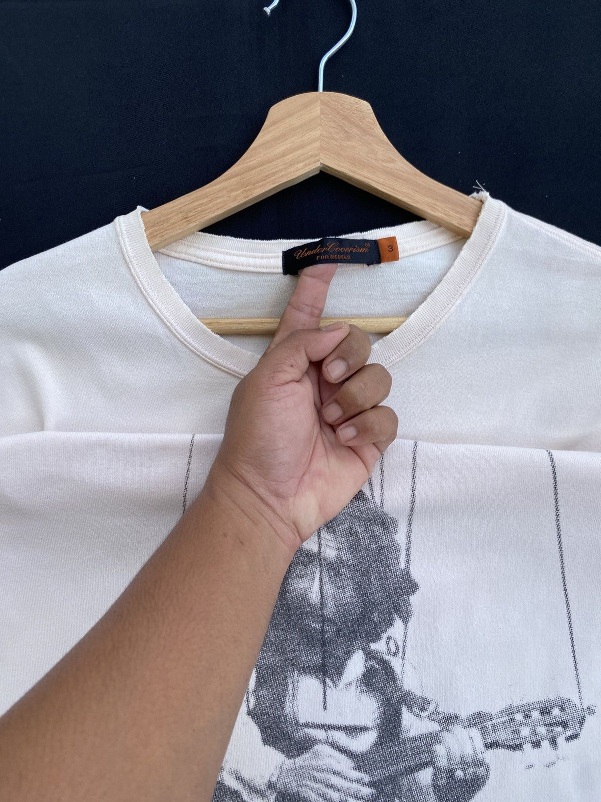 Undercover Undercover SS06 Reverse Seam Guitar Puppet Tee Bob Dylan Size US L / EU 52-54 / 3 - 9 Thumbnail
