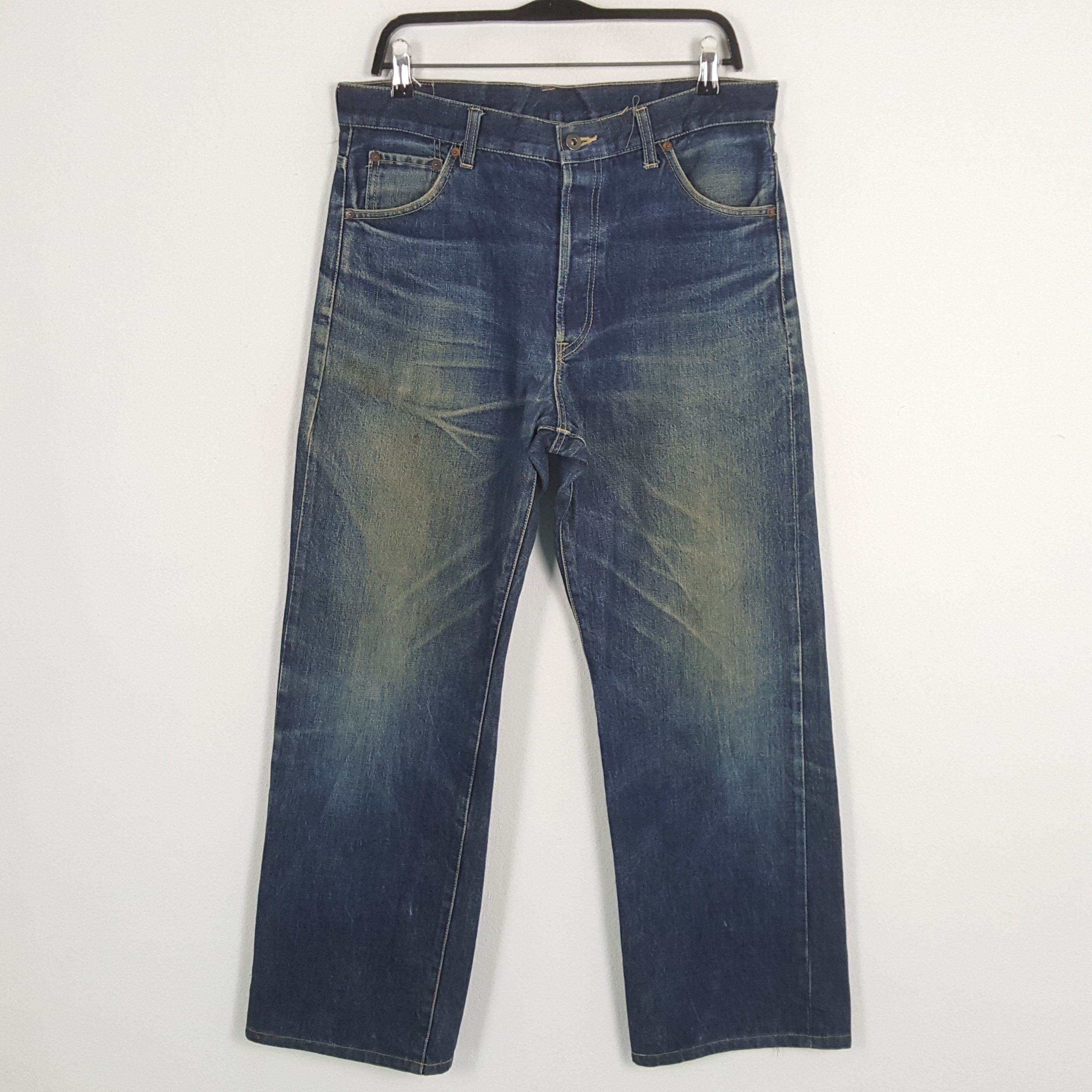 Japanese Brand × Vintage EVISU Japanese Brand Fashion Style Custom Daicock Jeans Size US 33 - 4 Thumbnail