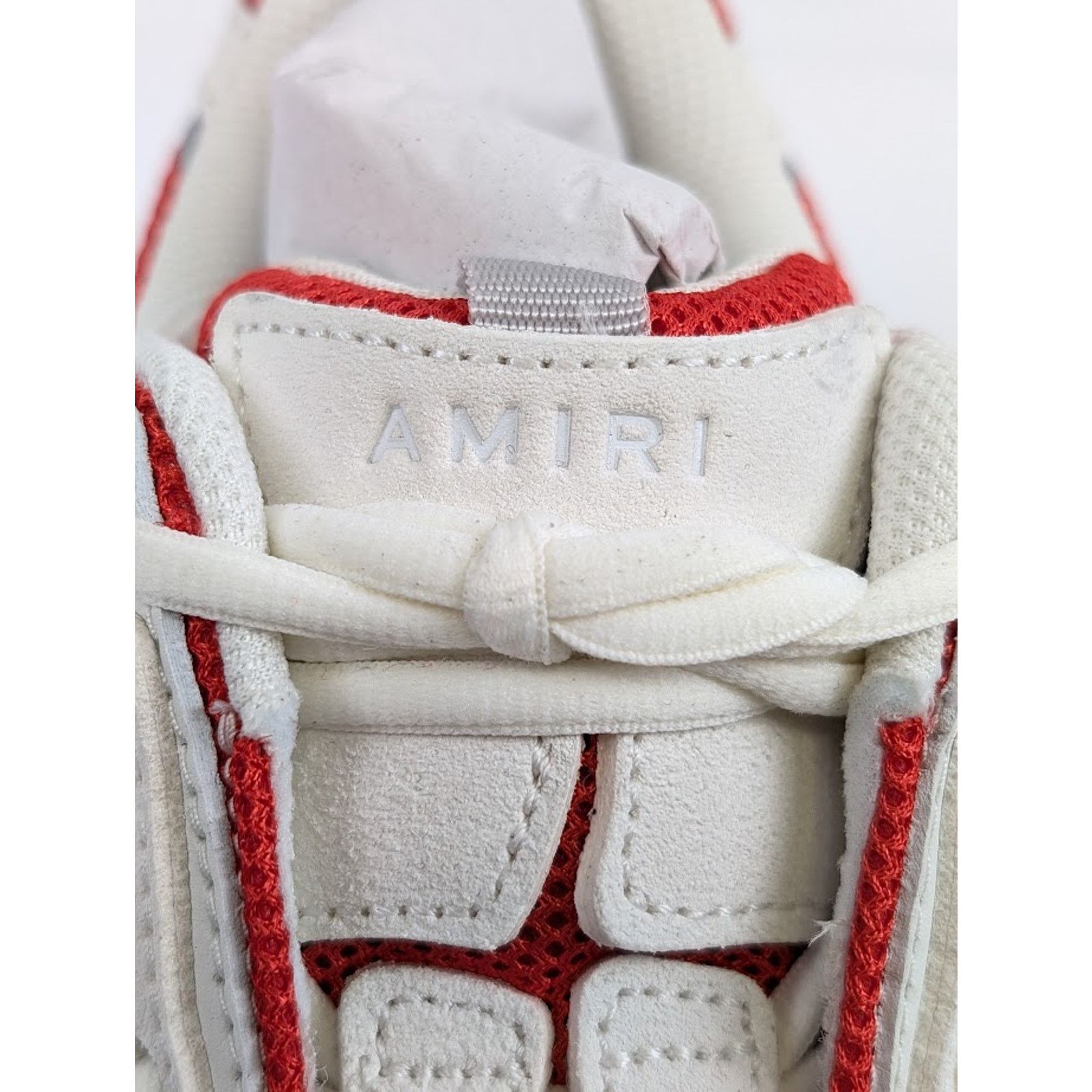 Amiri o1rshd1 Bone Runners in Red/White Size US 12 / EU 45 - 9 Thumbnail