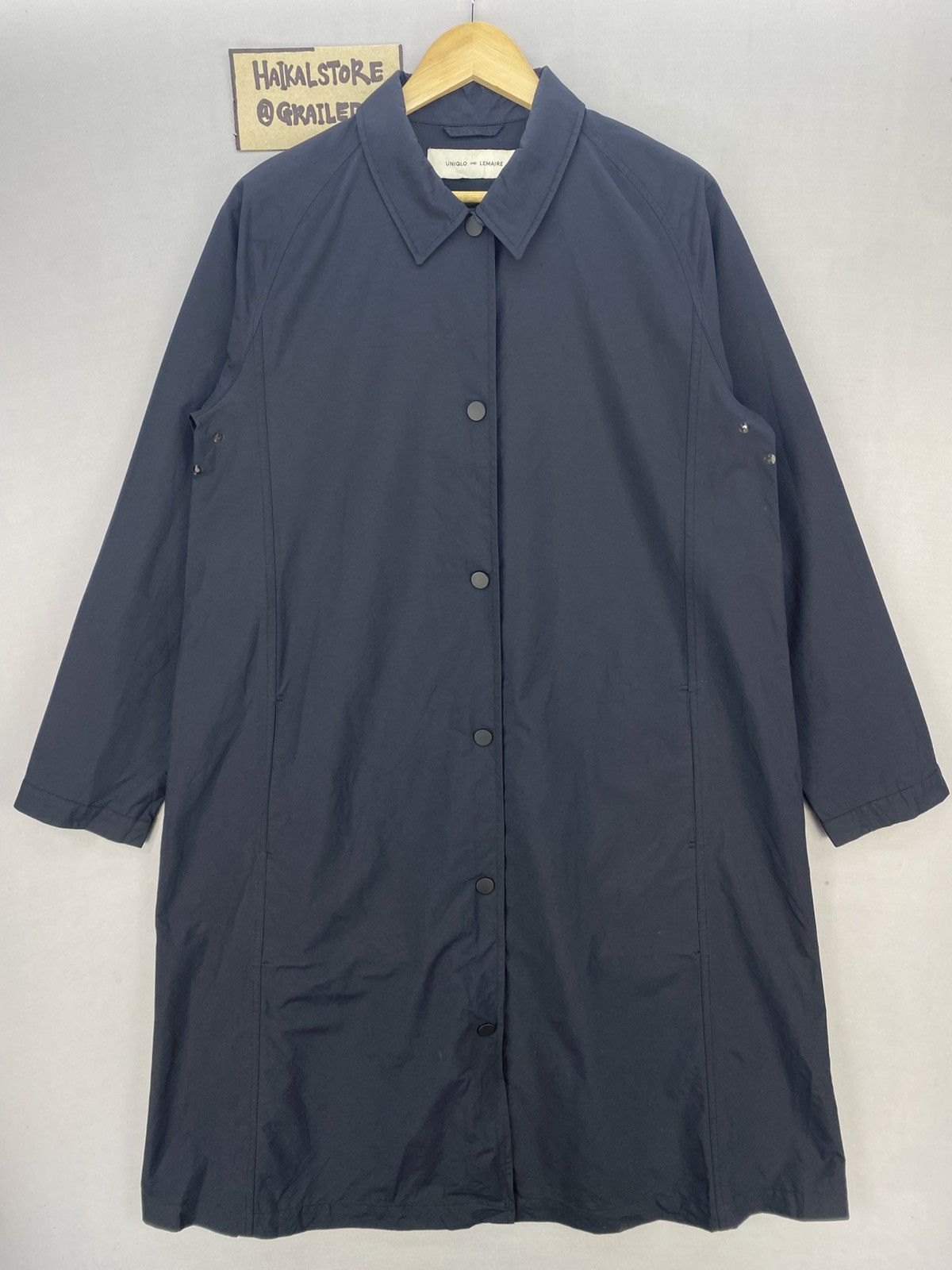Japanese Brand Uniqlo And Lemaire Snap Button Long Jacket Size US M / EU 48-50 / 2 - 1 Thumbnail