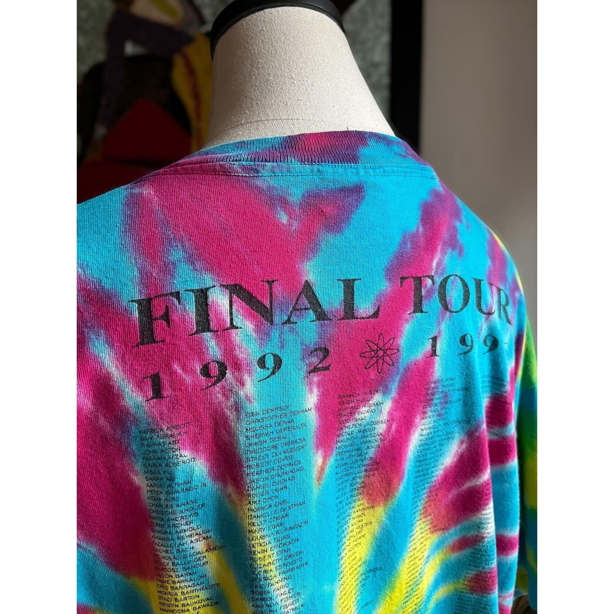 Vintage 90s vintage tie dye graphic tee senior tour t shirt 1996 Size US XL / EU 56 / 4 - 5 Thumbnail