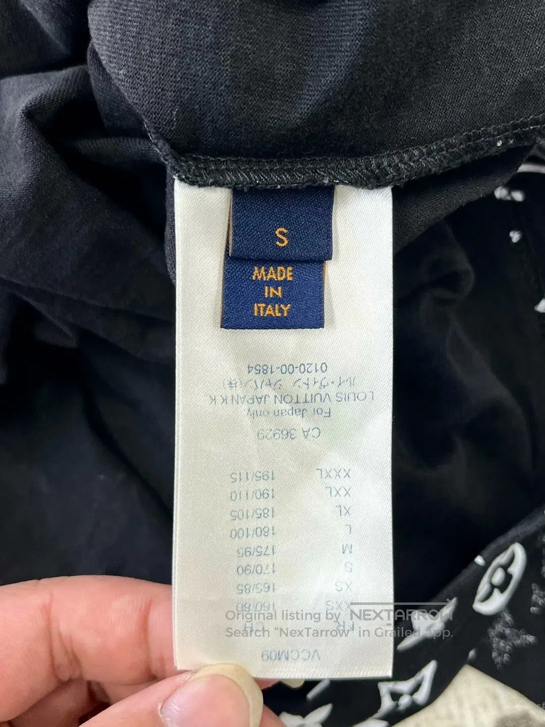 Louis Vuitton Louis Vuitton Black Monogram Gradient Logo Short Sleeve| Size US S / EU 44-46 / 1 - 4 Thumbnail