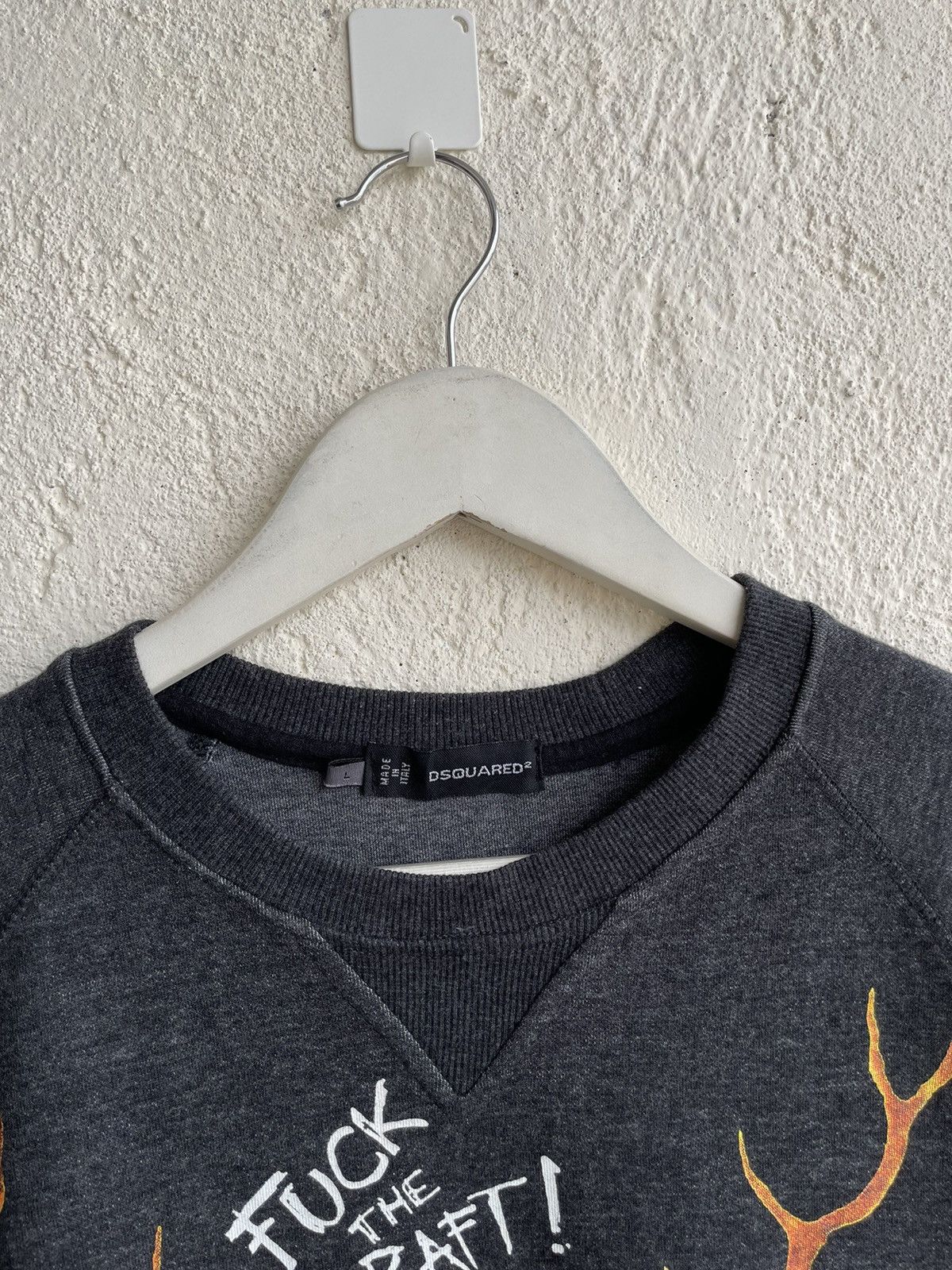 Dsquared2 × Vintage 2000s Dsquared sweatshirt Deer logo Size US S / EU 44-46 / 1 - 3 Thumbnail