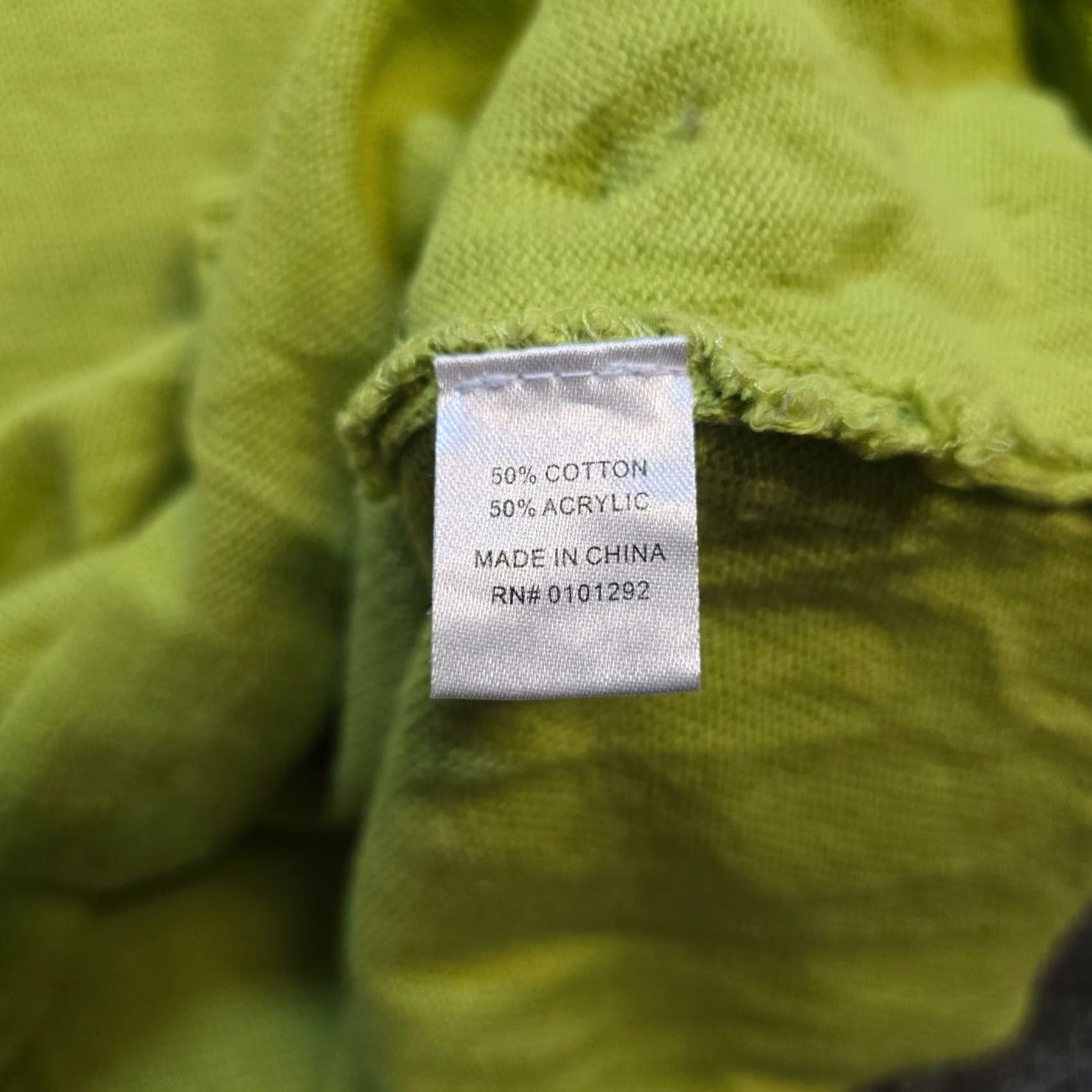 Vintage Lulu B Sweater Womens Large Green Cowl Neck Casual Lagenlook Pullover Knit Shirt Womens Size L / US 10 / IT 46 - 7 Thumbnail