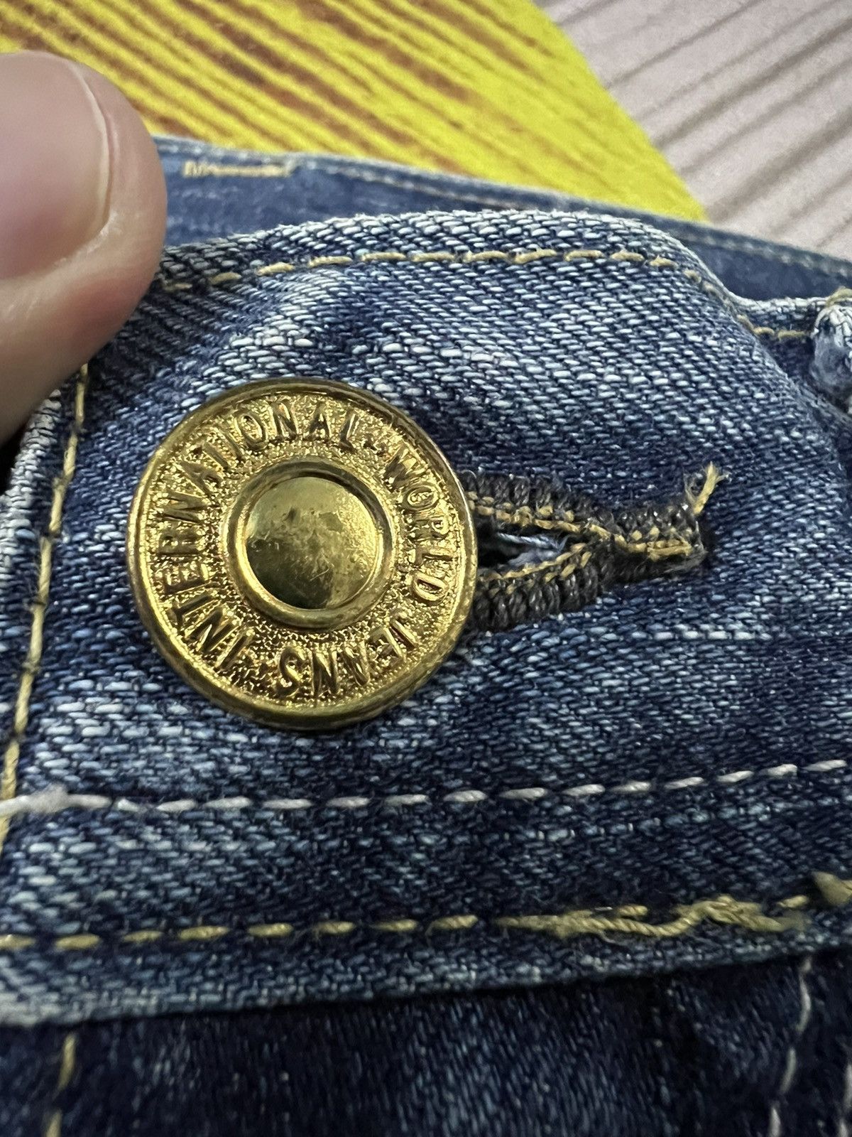 If Six Was Nine × Japanese Brand DENIM CRAFT DISTRESSED JEANS VERY RARE Size US 30 / EU 46 - 13 Thumbnail