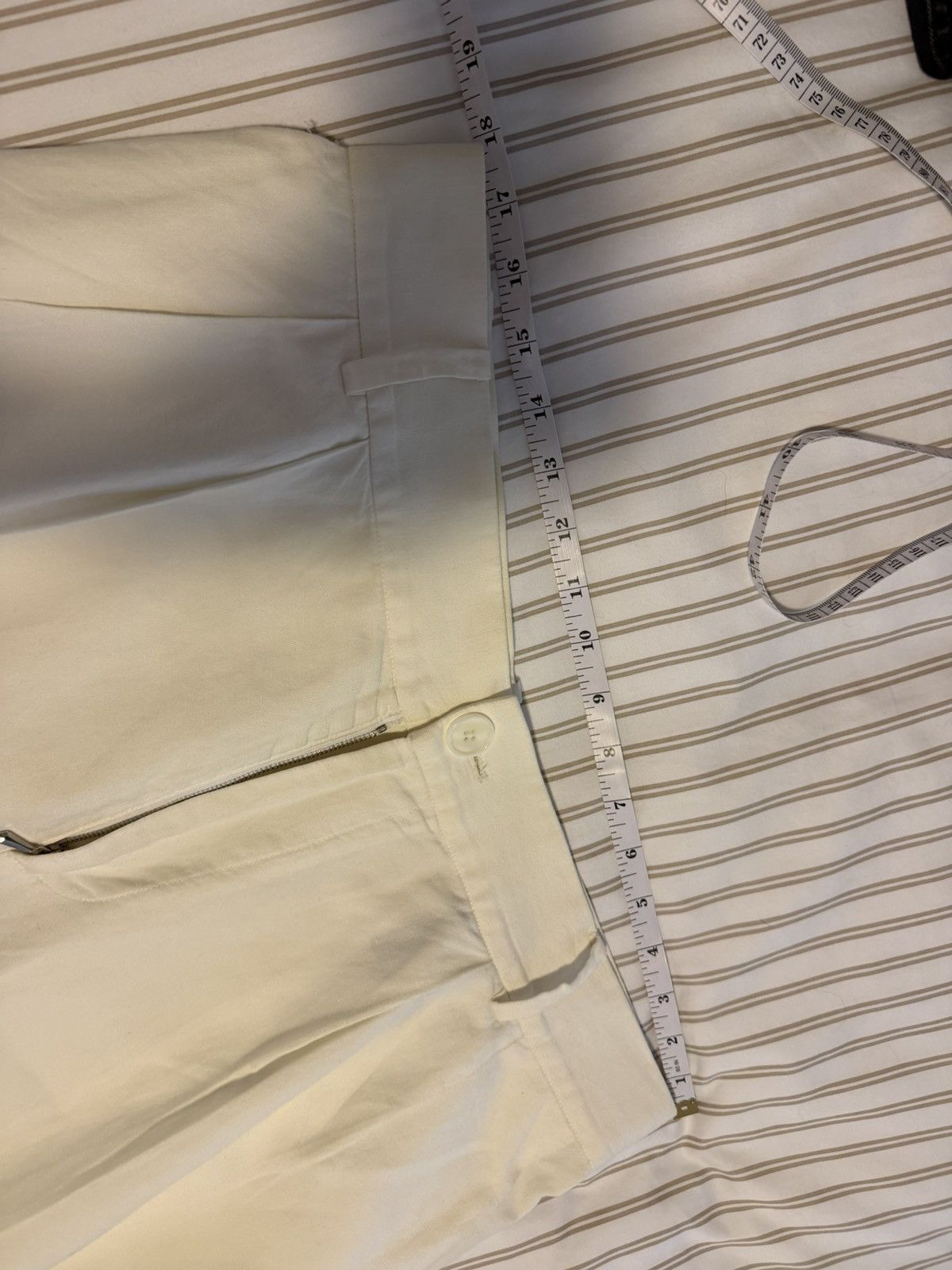 Minted New York Minted NY Pleated Linen Pant Size US 38 / EU 54 - 3 Thumbnail