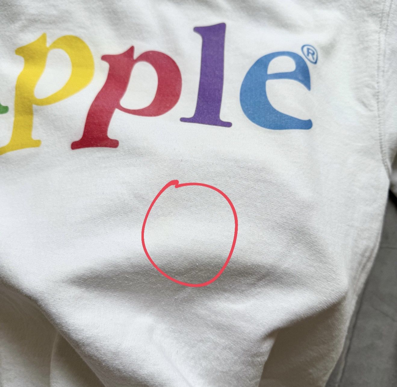 Apple Vintage Apple Big Logo Sweatshirt Crewneck Size US M / EU 48-50 / 2 - 5 Thumbnail