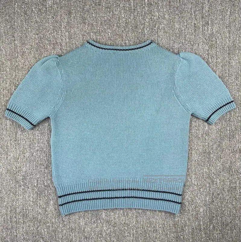 Dior Dior Blue Wool Pullover Sweater for Women . Size XL / US 12-14 / IT 48-50 - 2 Thumbnail