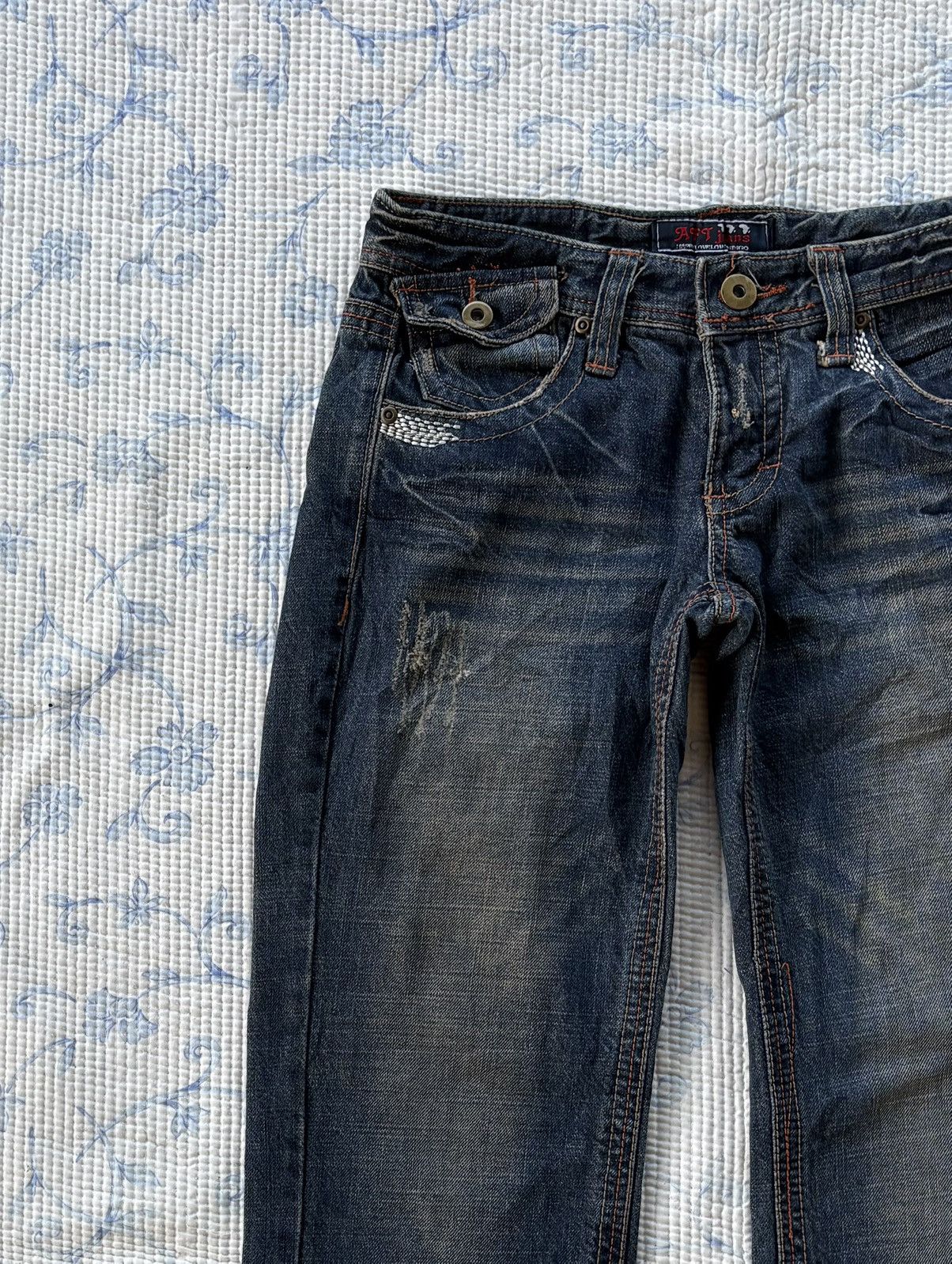 Other Africa Taro Streetwear Distressed Flared Denim Size US 30 / EU 46 - 4 Thumbnail