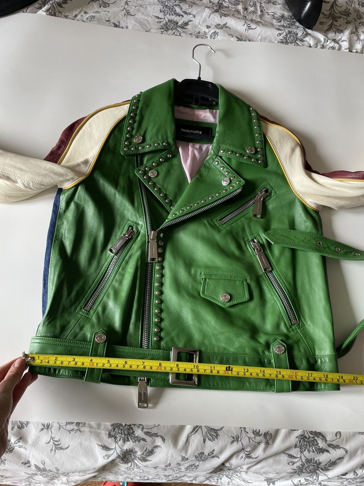 Dsquared2 Dsquared2 Biker Leather Jeans Jacket Size M / US 6-8 / IT 42-44 - 17 Thumbnail