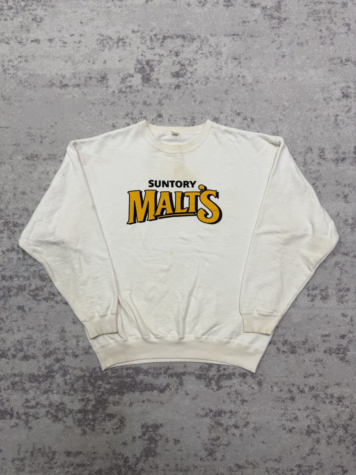 Vintage Vintage Suntory Malt’s Coffee Boss Sweatshirt Size US L / EU 52-54 / 3 - 3 Thumbnail