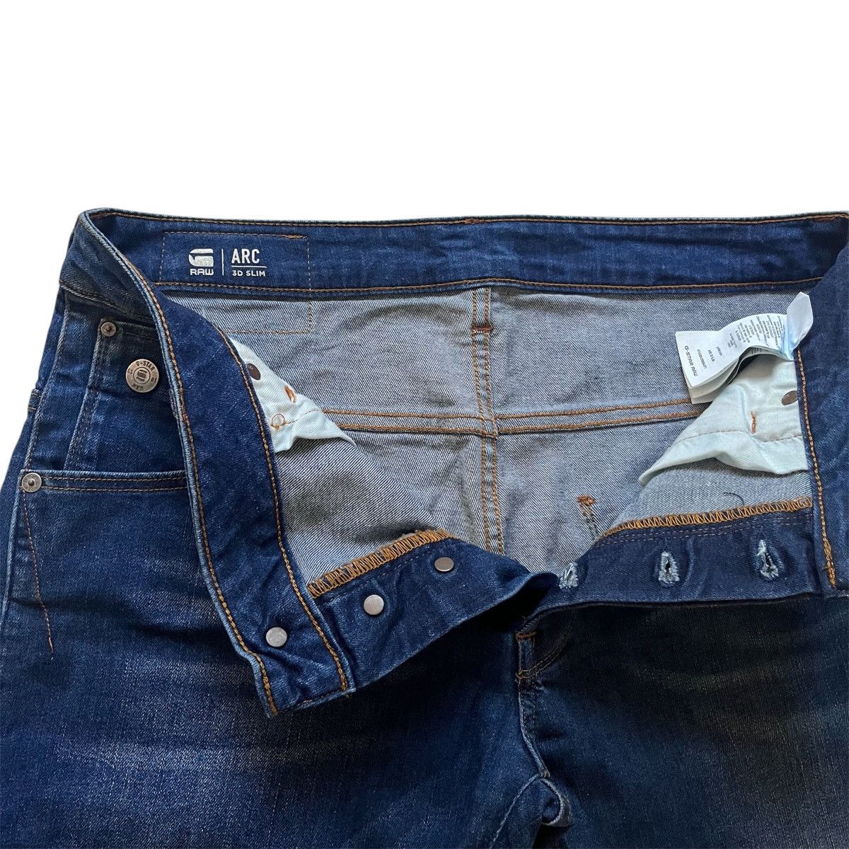 G-Star G-Star RAW Arc 3D Slim Jeans Men’s 30x32 Blue Distressed Size US 30 / EU 46 - 10 Thumbnail