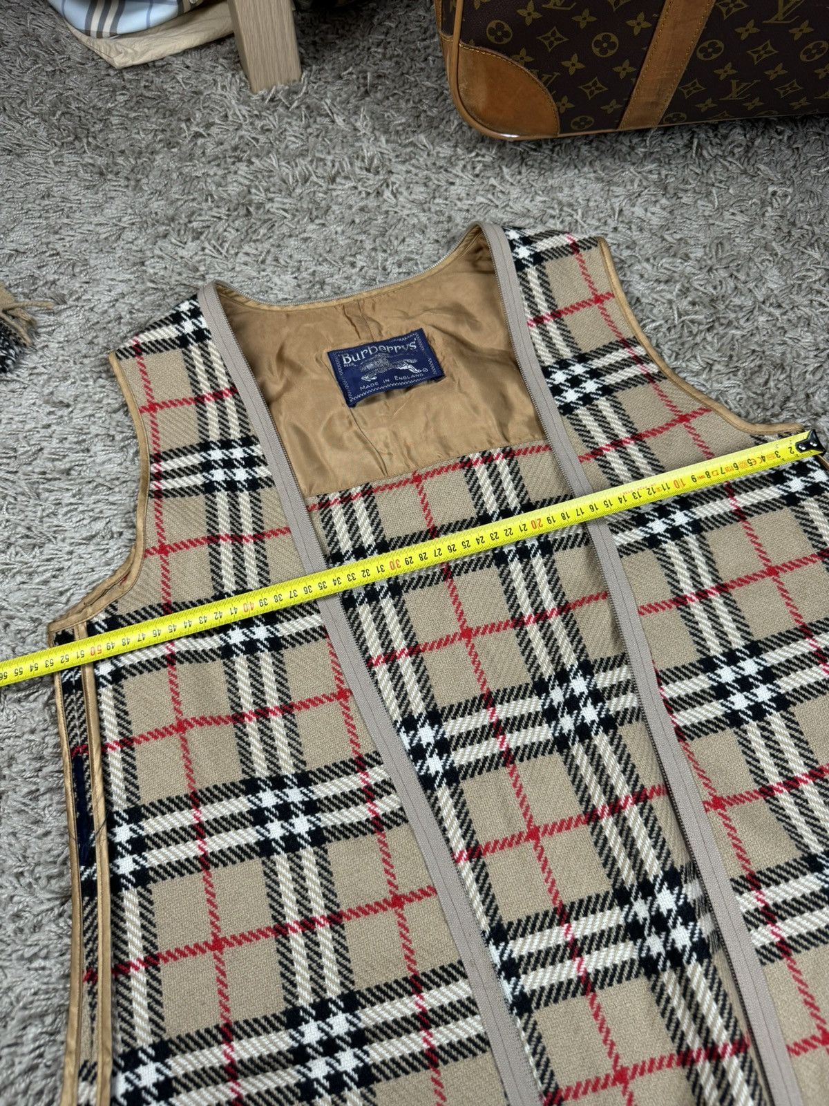 Burberry × Vintage Vintage vest Burberry original luxury streetwear item Size L / US 10 / IT 46 - 5 Thumbnail